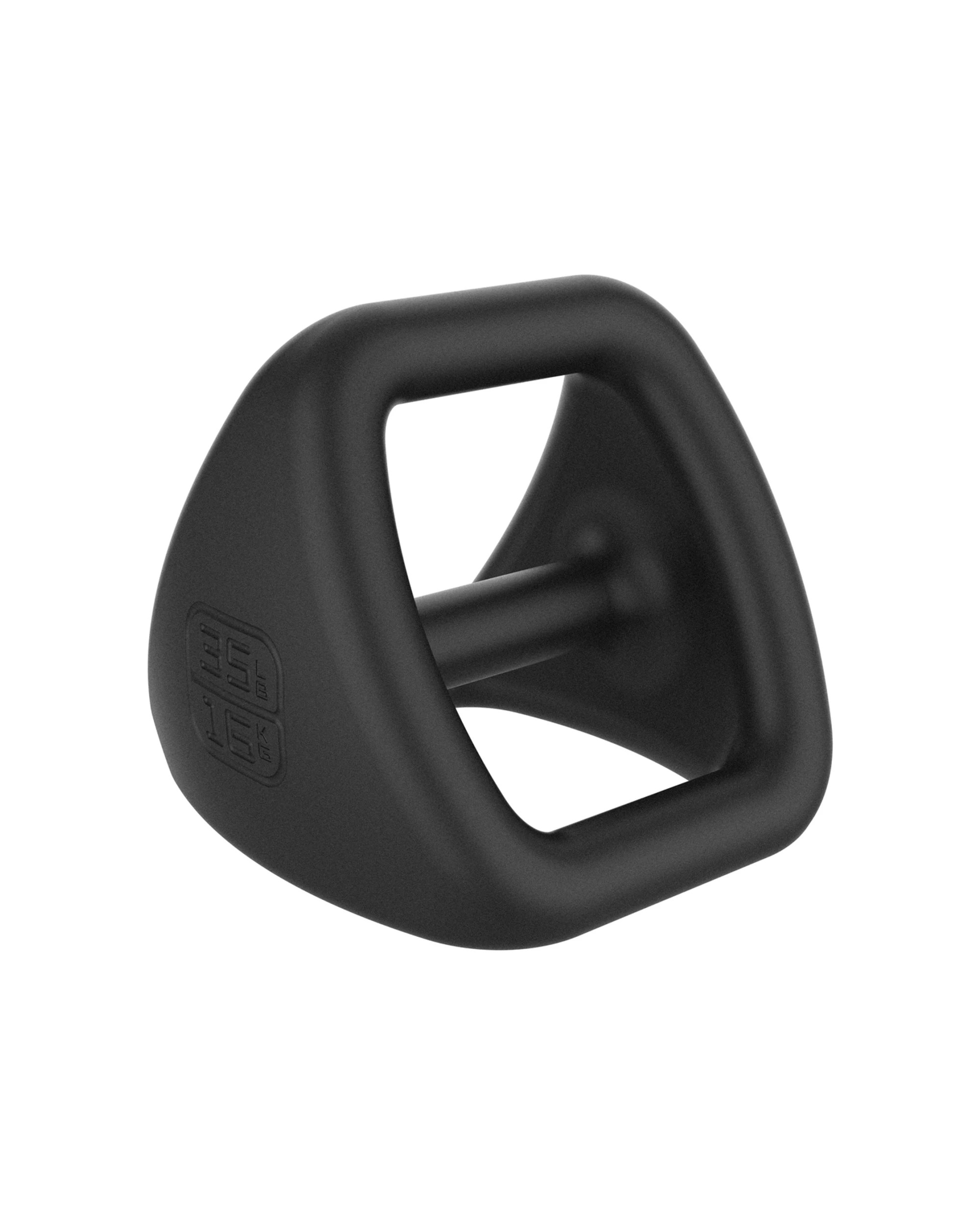 1 YBell Pro 4-in-1 Kettlebell Dumbbell Med Ball Push Up Stand 16kg Weight - Plain, 1 of 1