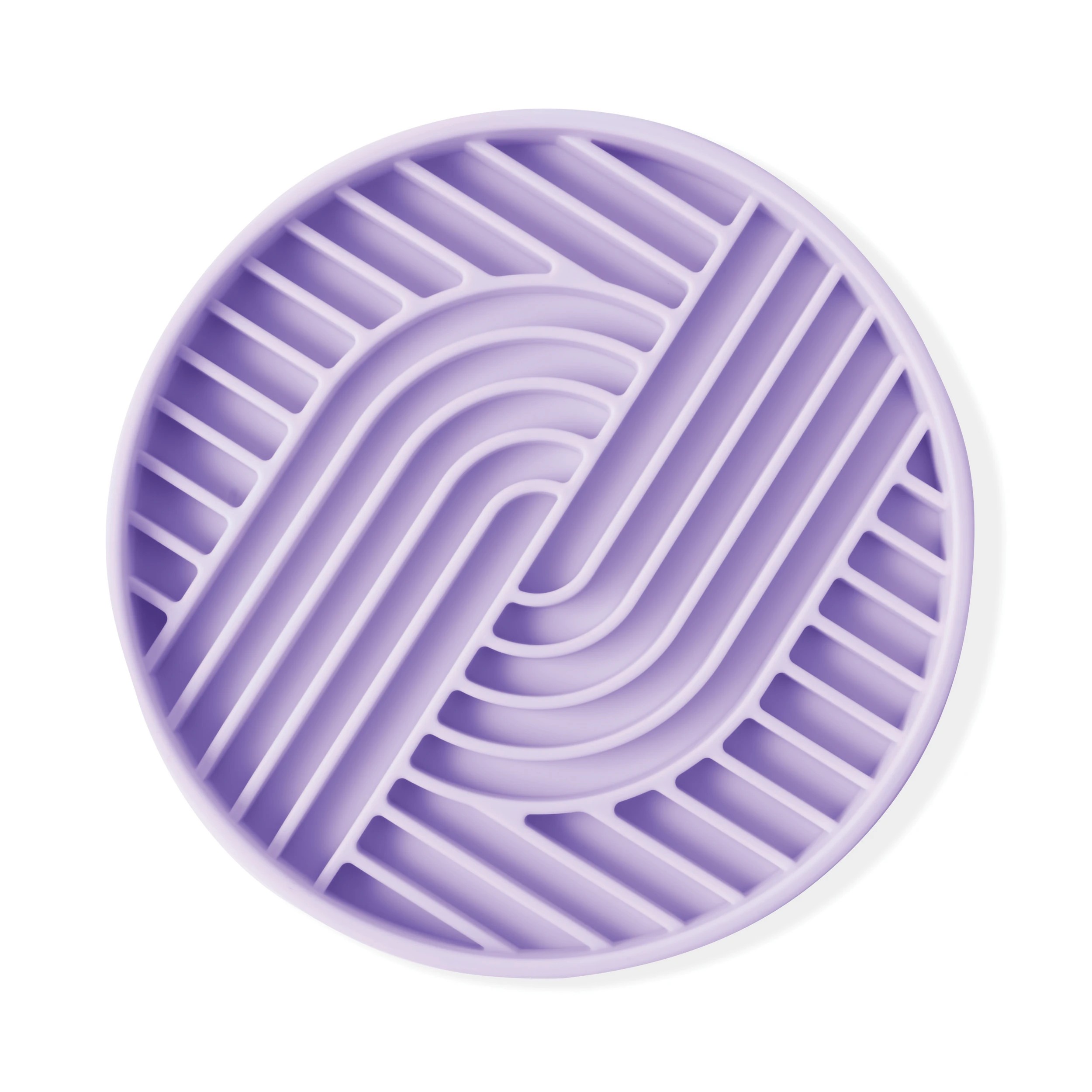 4 Pet Silicone Feeding Plate - Lilac, 4 of 7