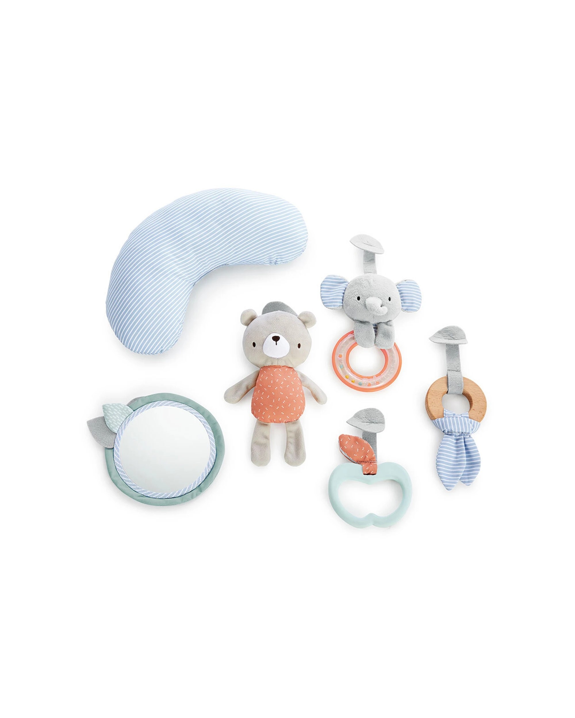 7 Ingenuity Cozy Spot Reversible Duvet Activity Gym Loamy Baby Play Mat
 - Natural, 7 of 8