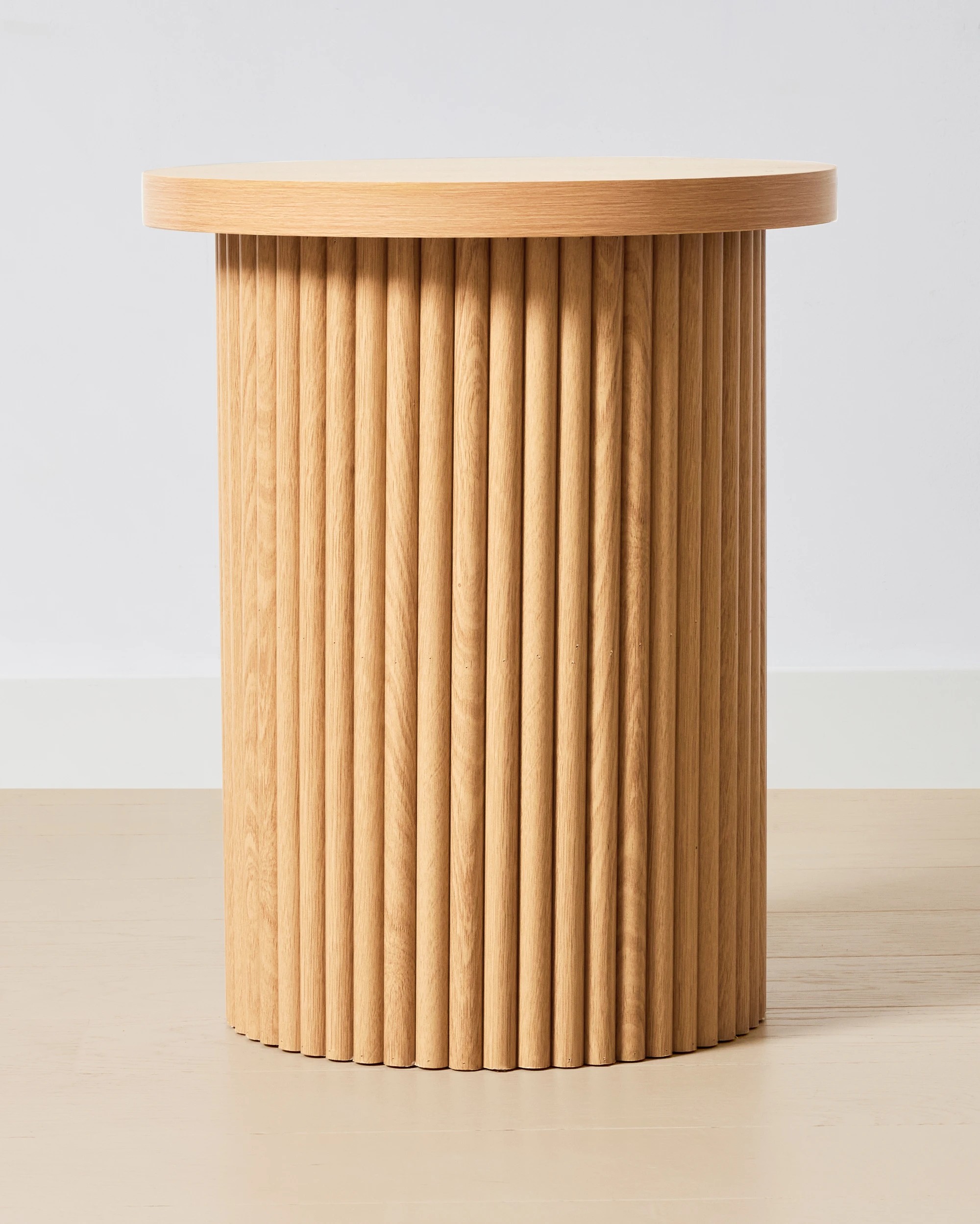 1 Ryan Ribbed Side Table, 1 of 5
