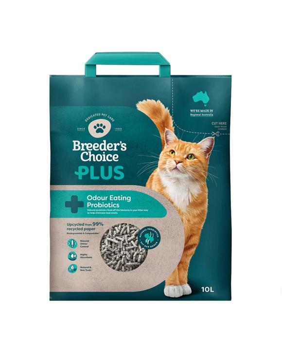 Breeders Choice Plus Probiotic Litter 10L