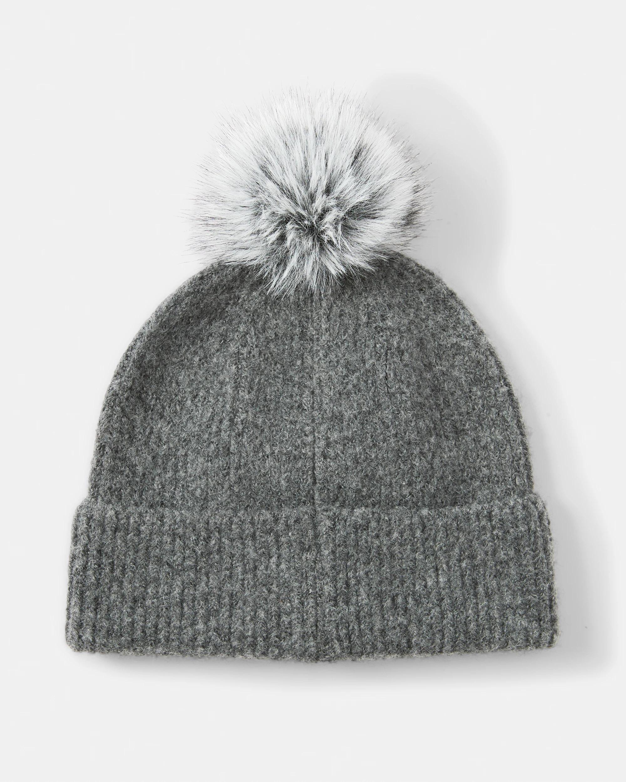 2 Rhinestone Beanie Grey Marle, 2 of 3