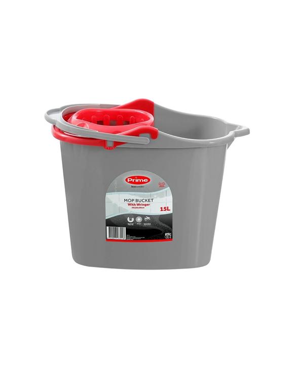 Boxsweden Prime Mop Bucket With Wringer Durable For Cleaning 15L - Multi