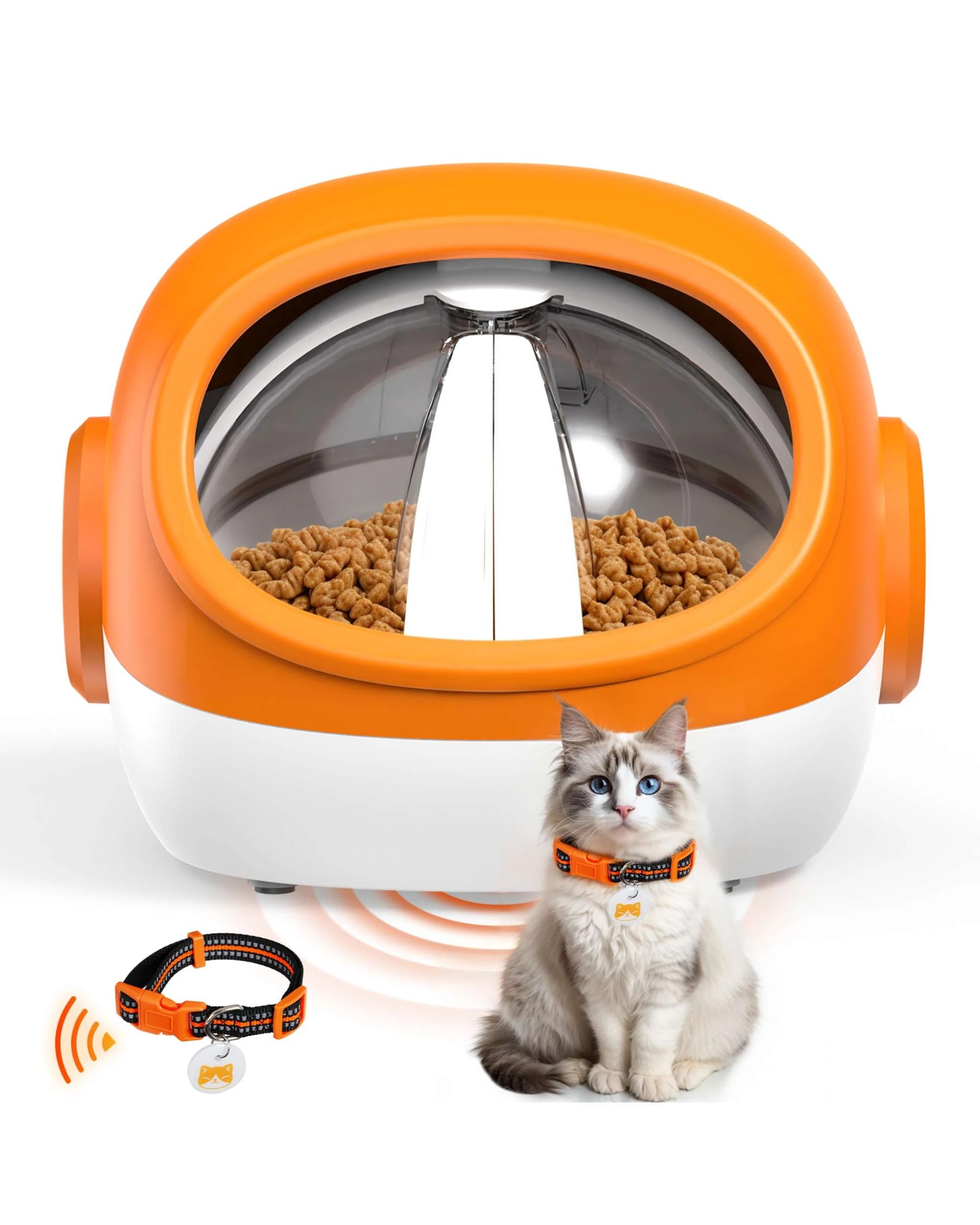 2 Advwin Smart Pet Feeder RFID Automatic Cat Feeder, 2 of 9