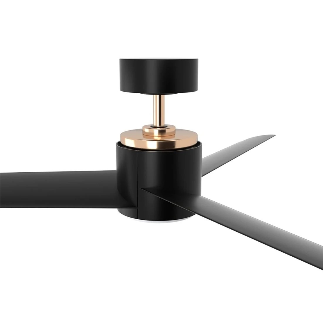 3 Devanti 52'' Ceiling Fan DC Motor w/Light w/Remote - Black, 3 of 6