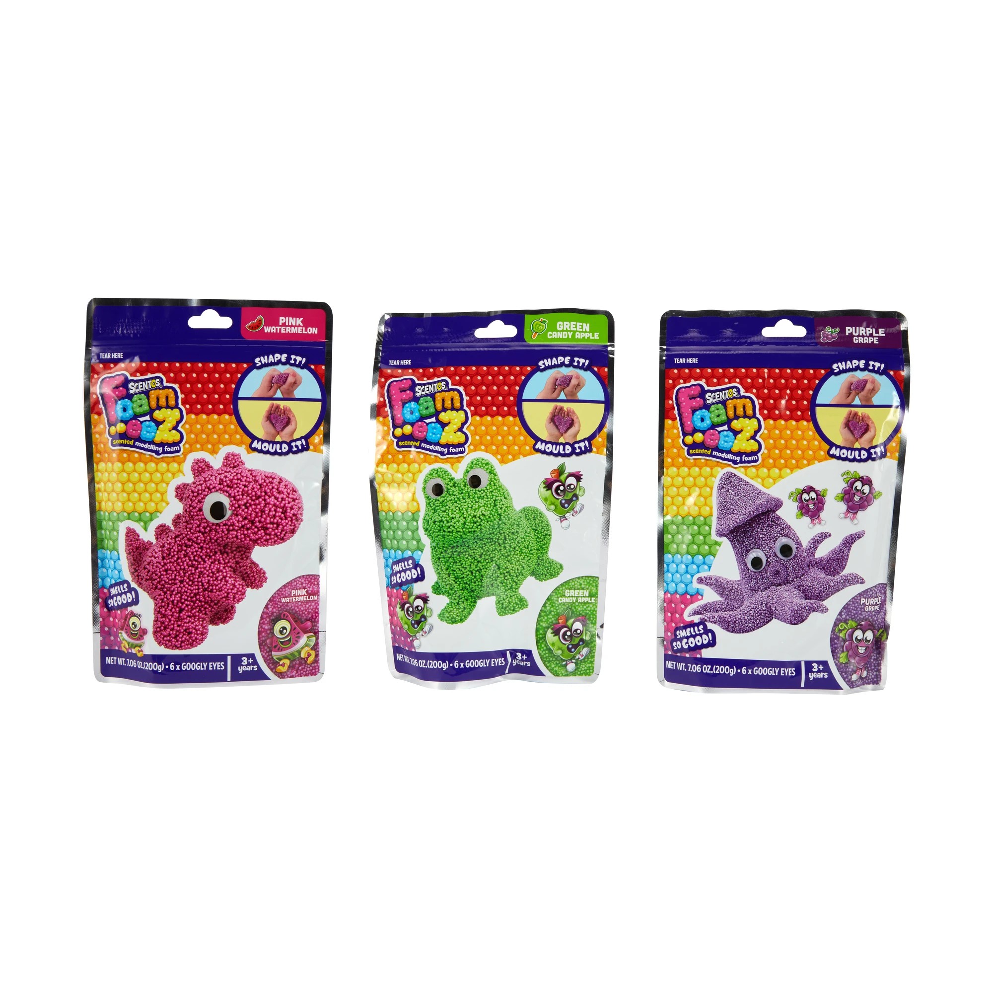 1 Scentos Foameez Scented Modelling Foam - Assorted, 1 of 6