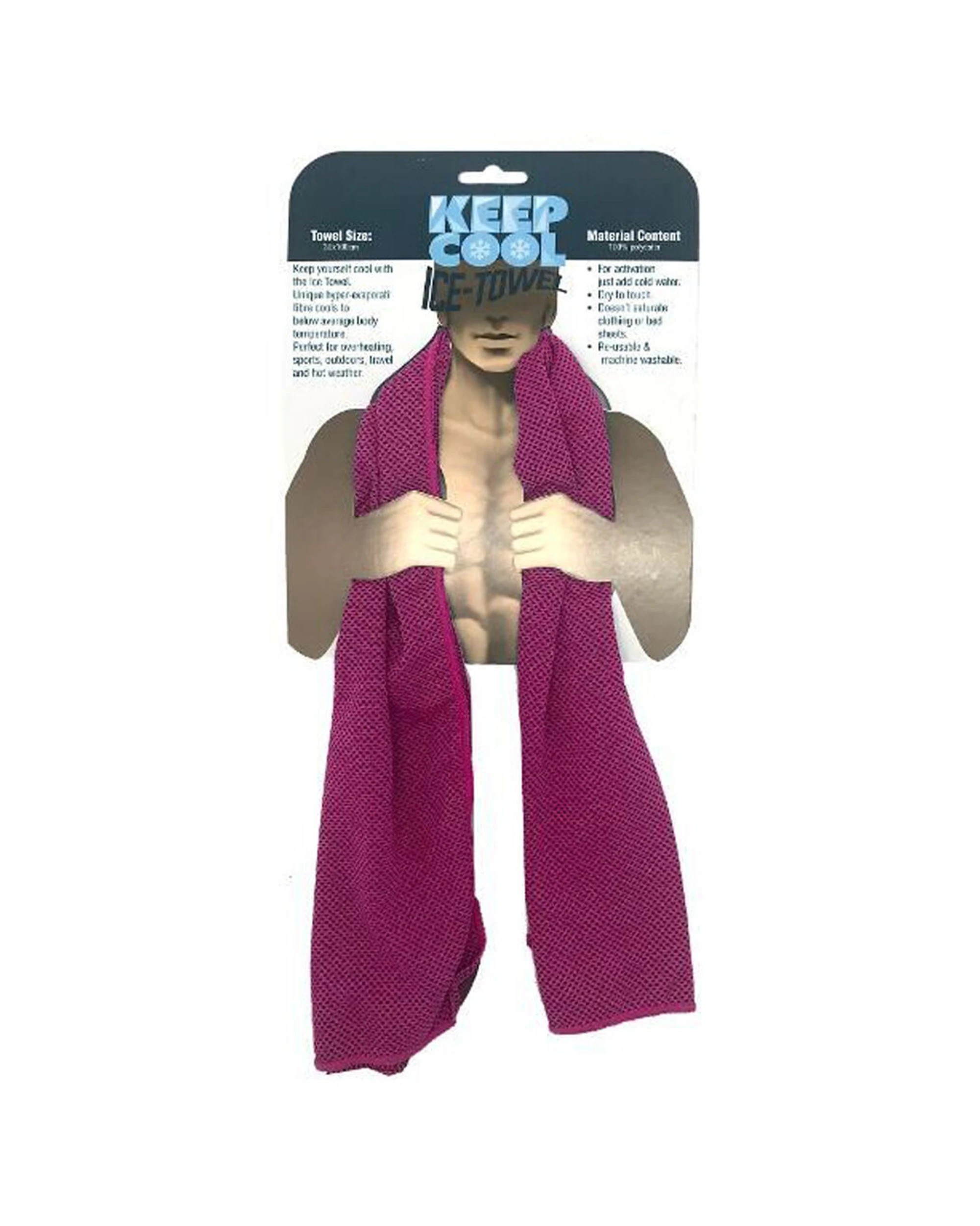 3 Keep Cool Ice Sports Towel 6 Pack Cooling Lightweight Portable Design For Gym - Assorted, 3 of 5