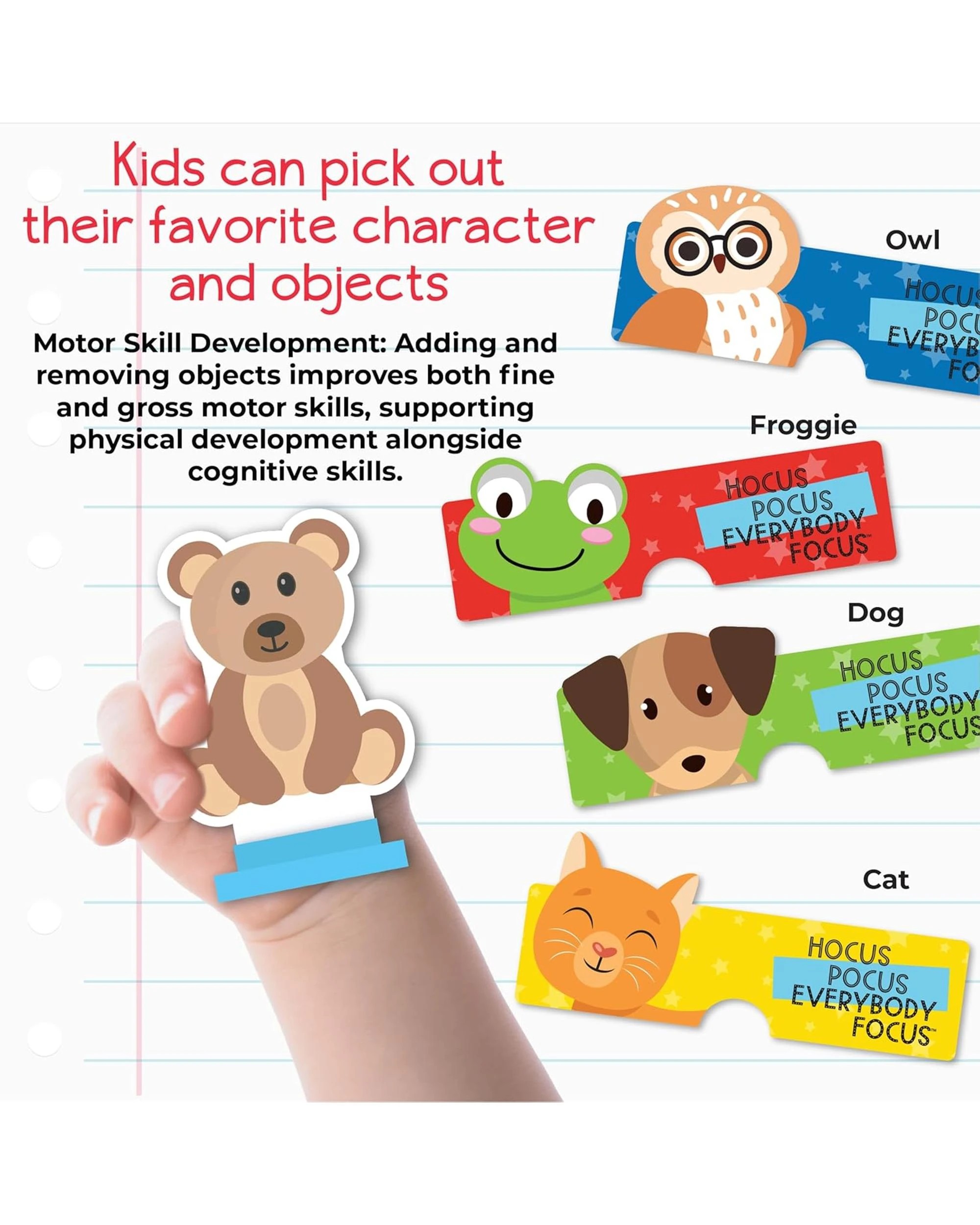 6 Hocus Pocus Everybody Focus Card Game, 6 of 7