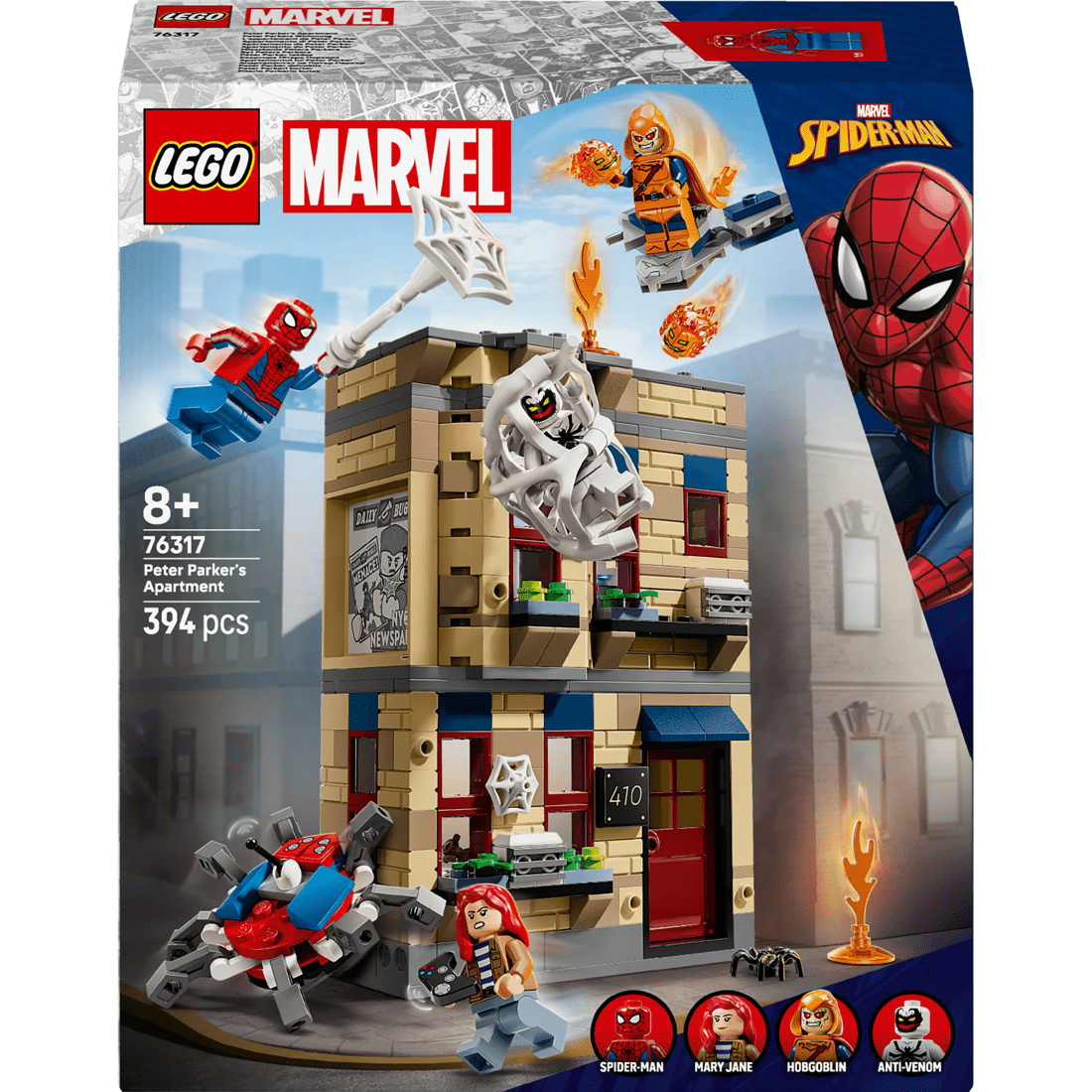 1 LEGO Marvel Super Heroes Peter Parker’s Apartment 76317, 1 of 10