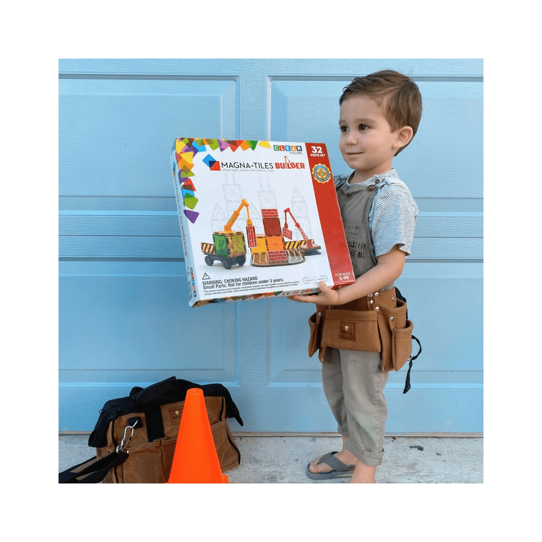 3 Magna-tiles 32pc Builder Magnetic Construction Toy Set For Kids 3 Plus - Multi, 3 of 3