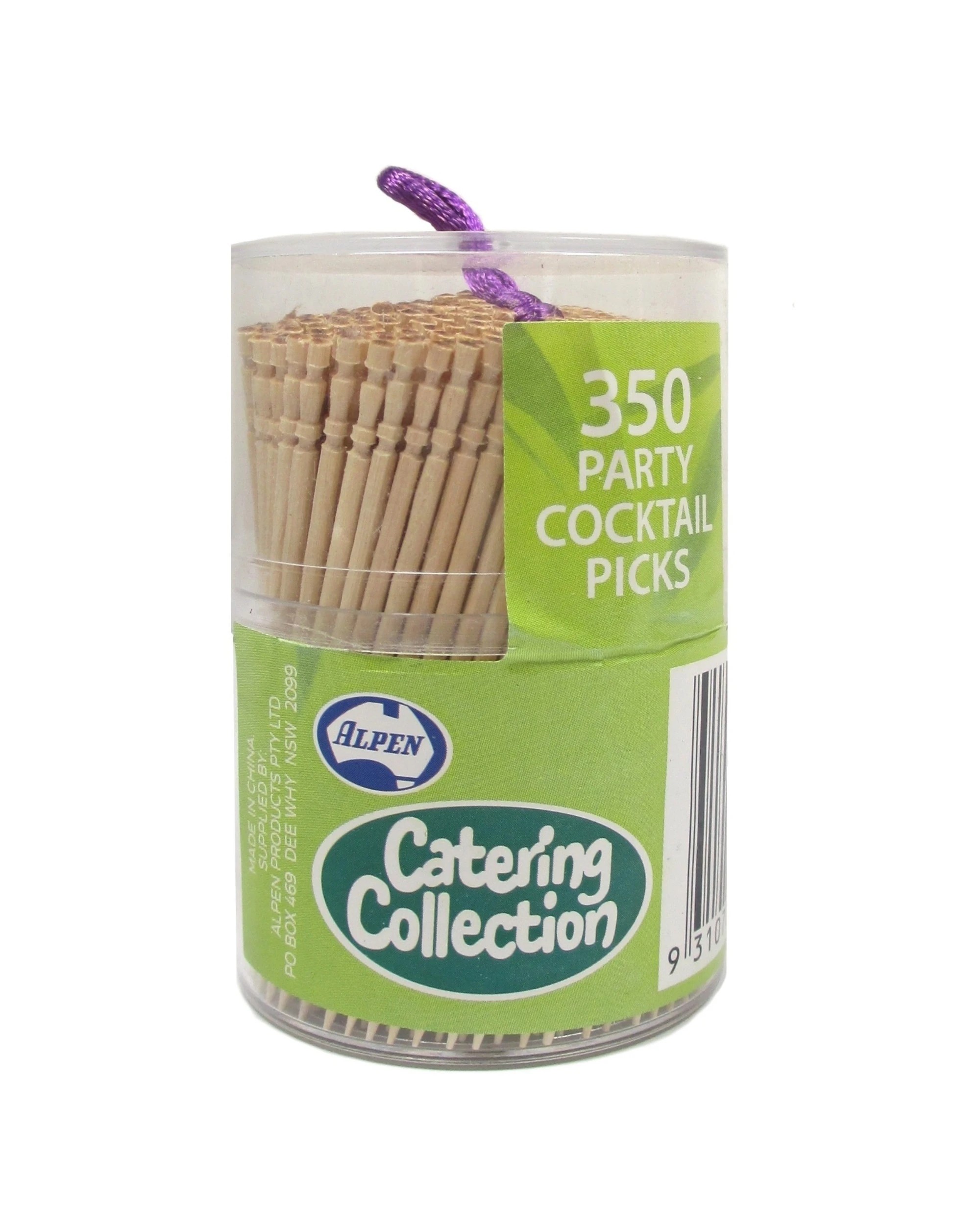 1 Alpen Cocktail Toothpicks Pack of 350 - Natural, 1 of 1