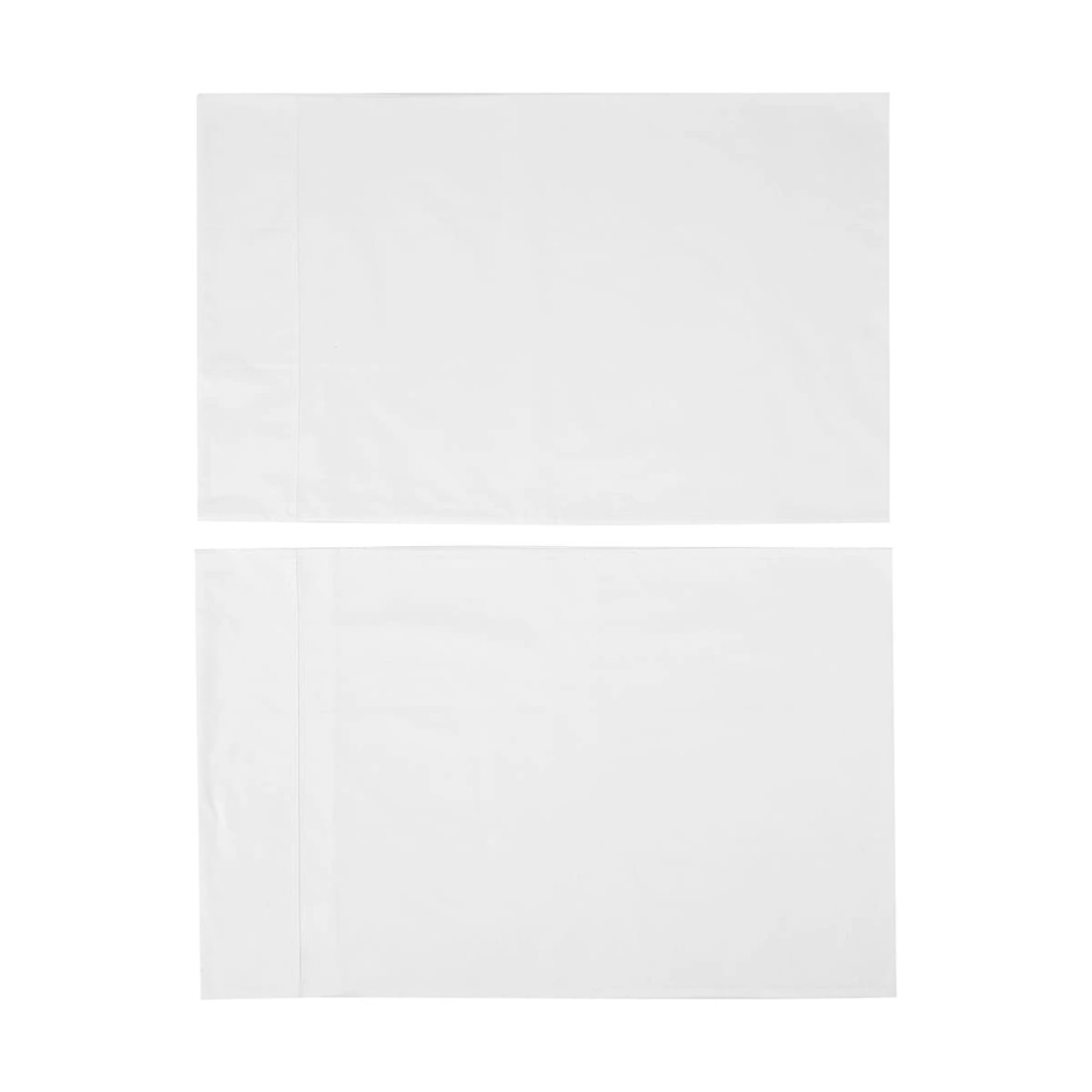 2 2 Pack 500 Thread Count Australian Grown Cotton Standard Pillowcases - White, 2 of 5