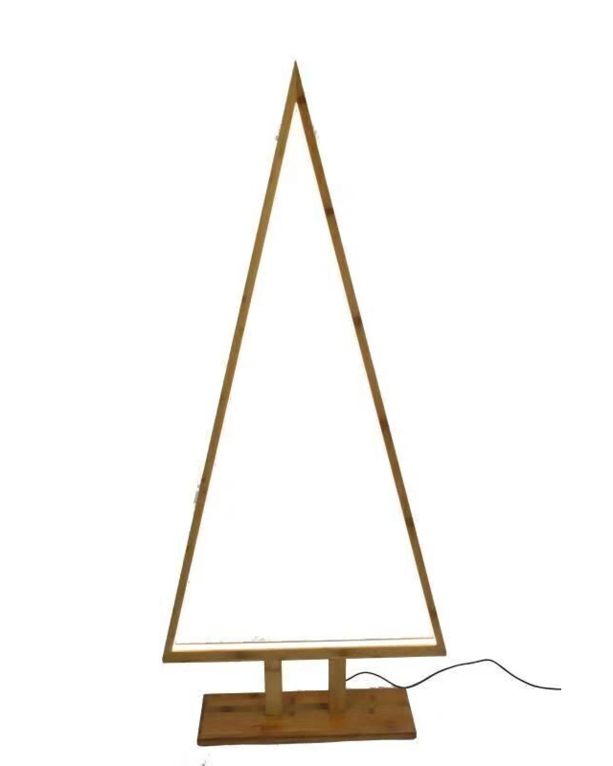 3 Br Home Extra Large Bamboo Christmas Tree Led Floor Lamp Light Xmas - Natural, 3 of 3