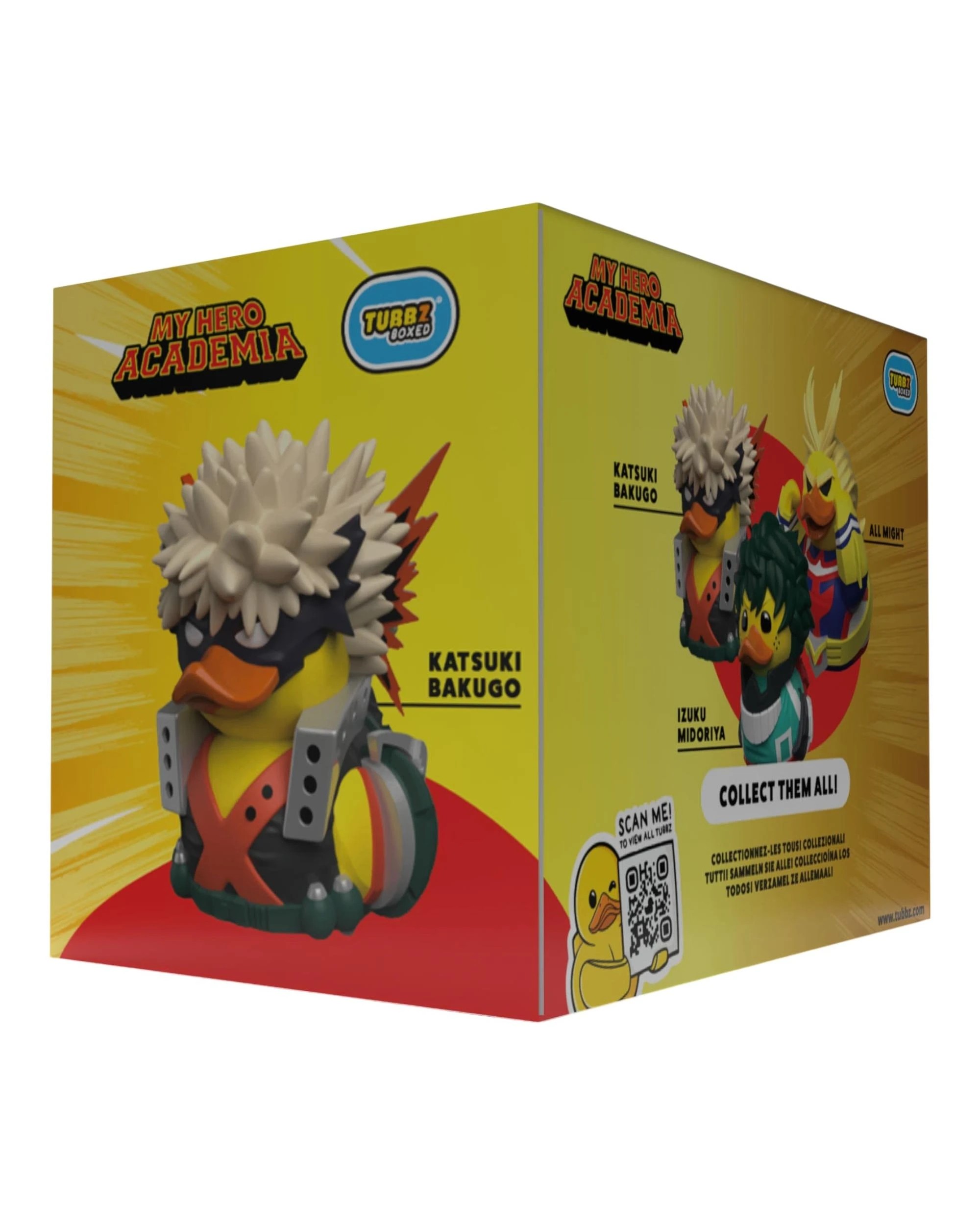 4 TUBBZ My Hero Academia Katsuki Bakugo Boxed Edition Cosplaying Duck Figure, 4 of 4