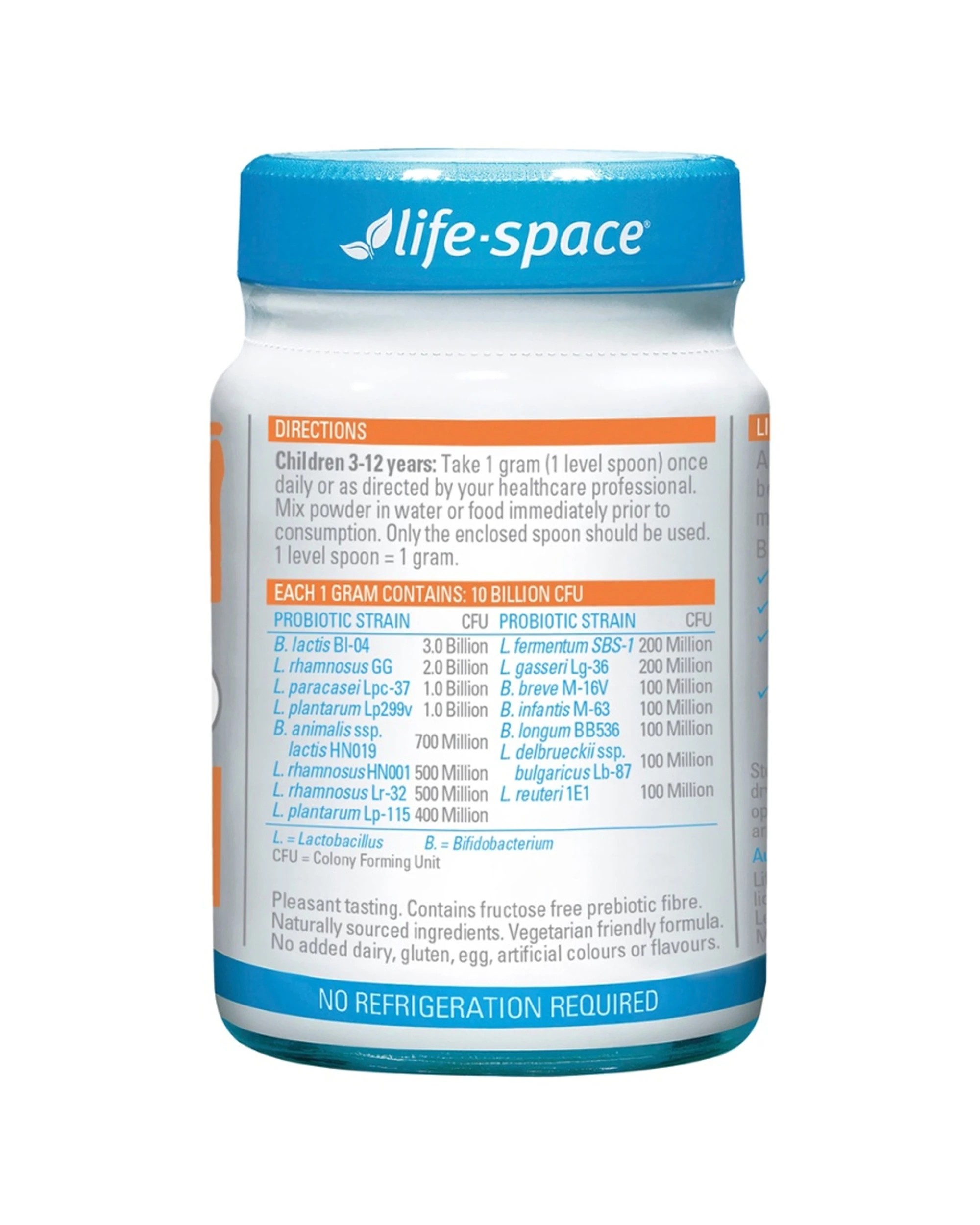 2 Life-Space Probiotic Powder For Children Multi-Strain Dietary Supplement 60g, 2 of 3