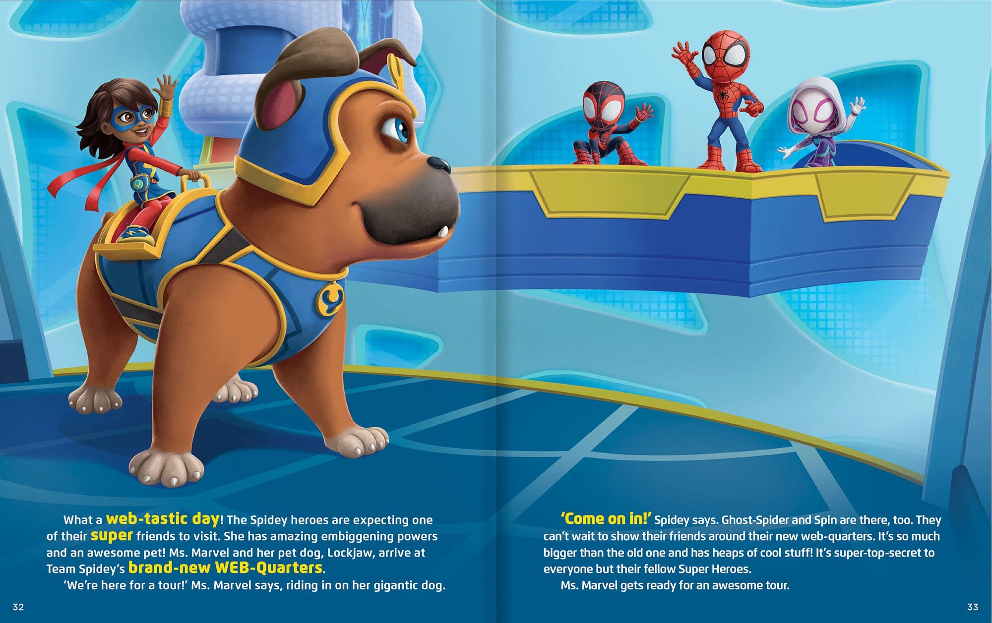 3 Disney Junior Marvel Spidey and His Amazing Friends: Treasury of Sensational Stories - Book, 3 of 3