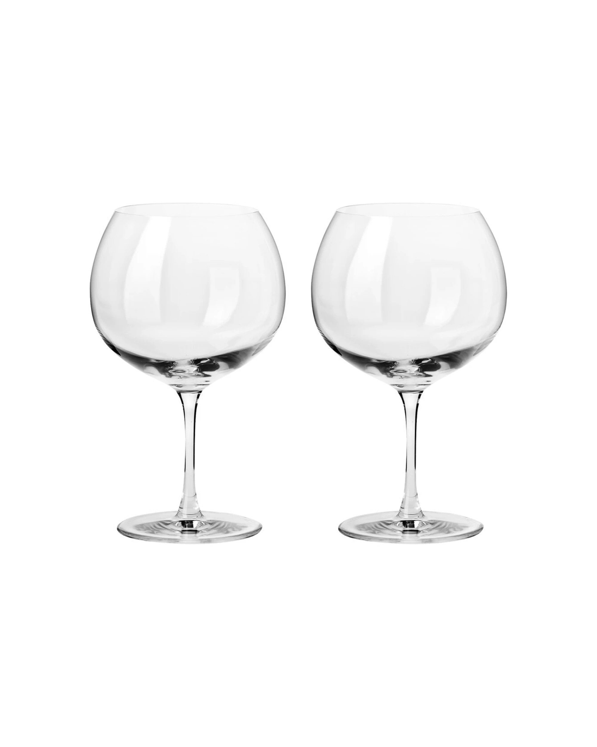2 Krosno Duet 2pc Gin Balloon Glass Set 670ml Dishwasher Safe Short Stem - Clear, 2 of 3