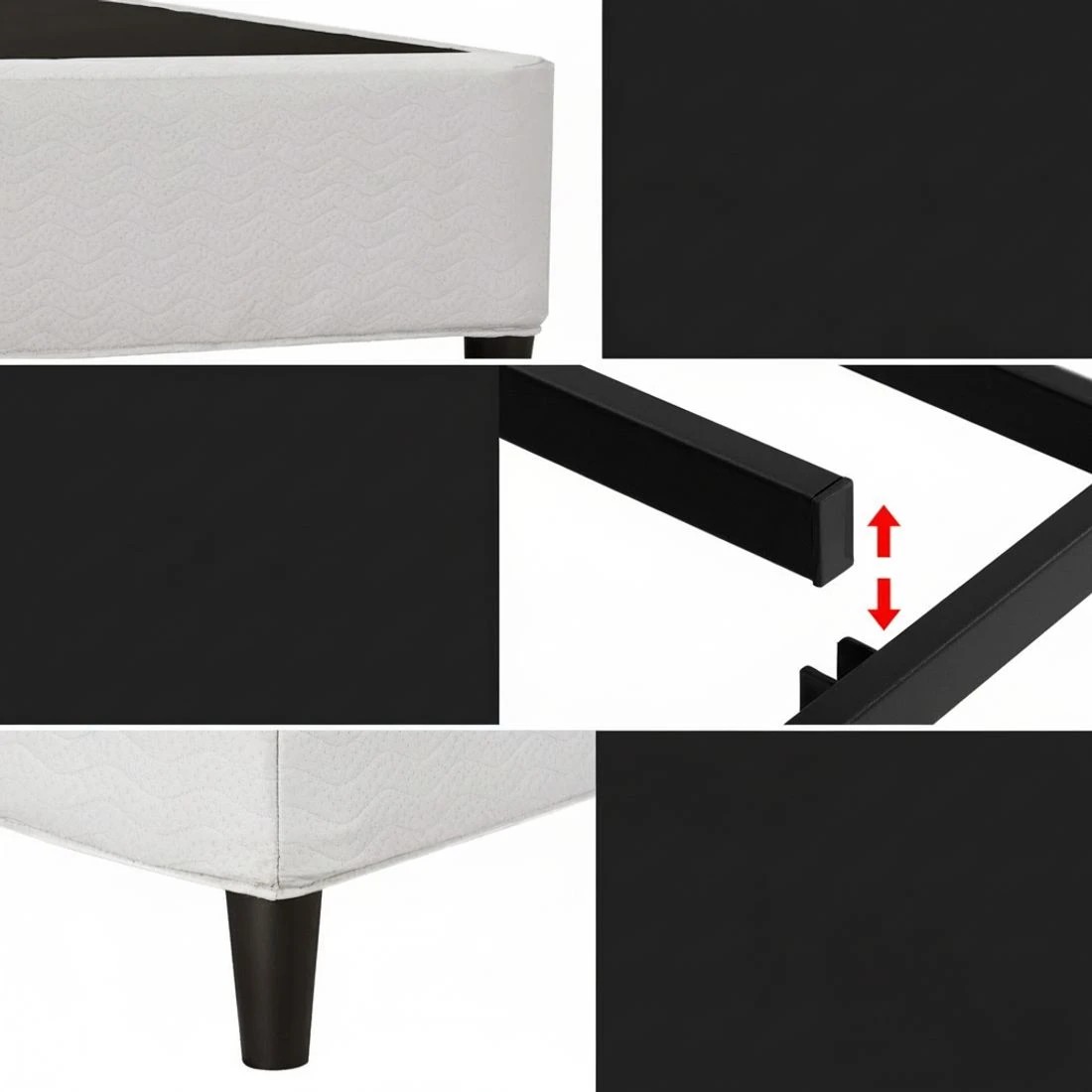 6 Artiss Bed Frame Queen Size Metal  MASON - Multi, 6 of 7