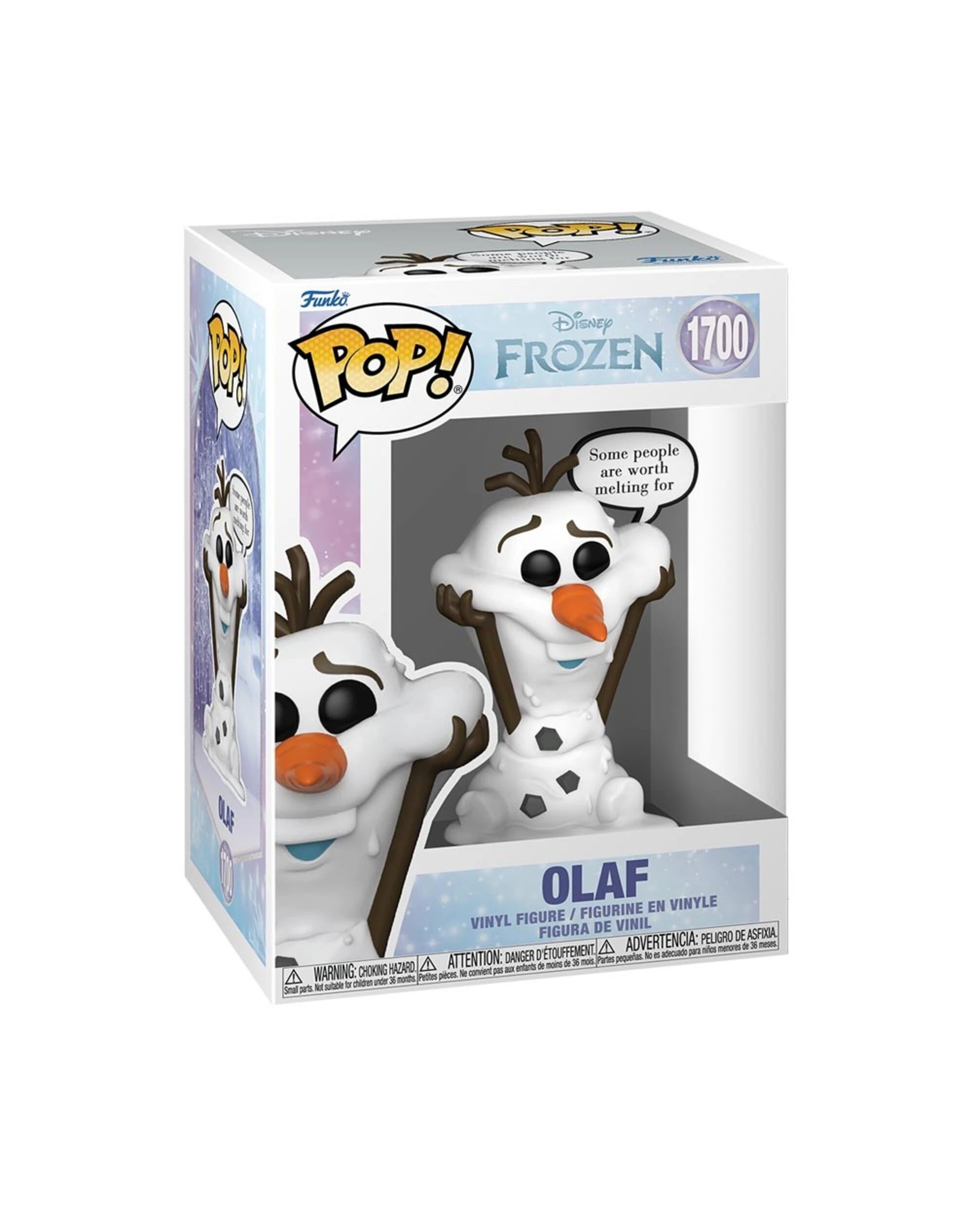 2 Disney - Frozen - Olaf (Some People Are Worth Melting For) Pop! Vinyl Figure, 2 of 2