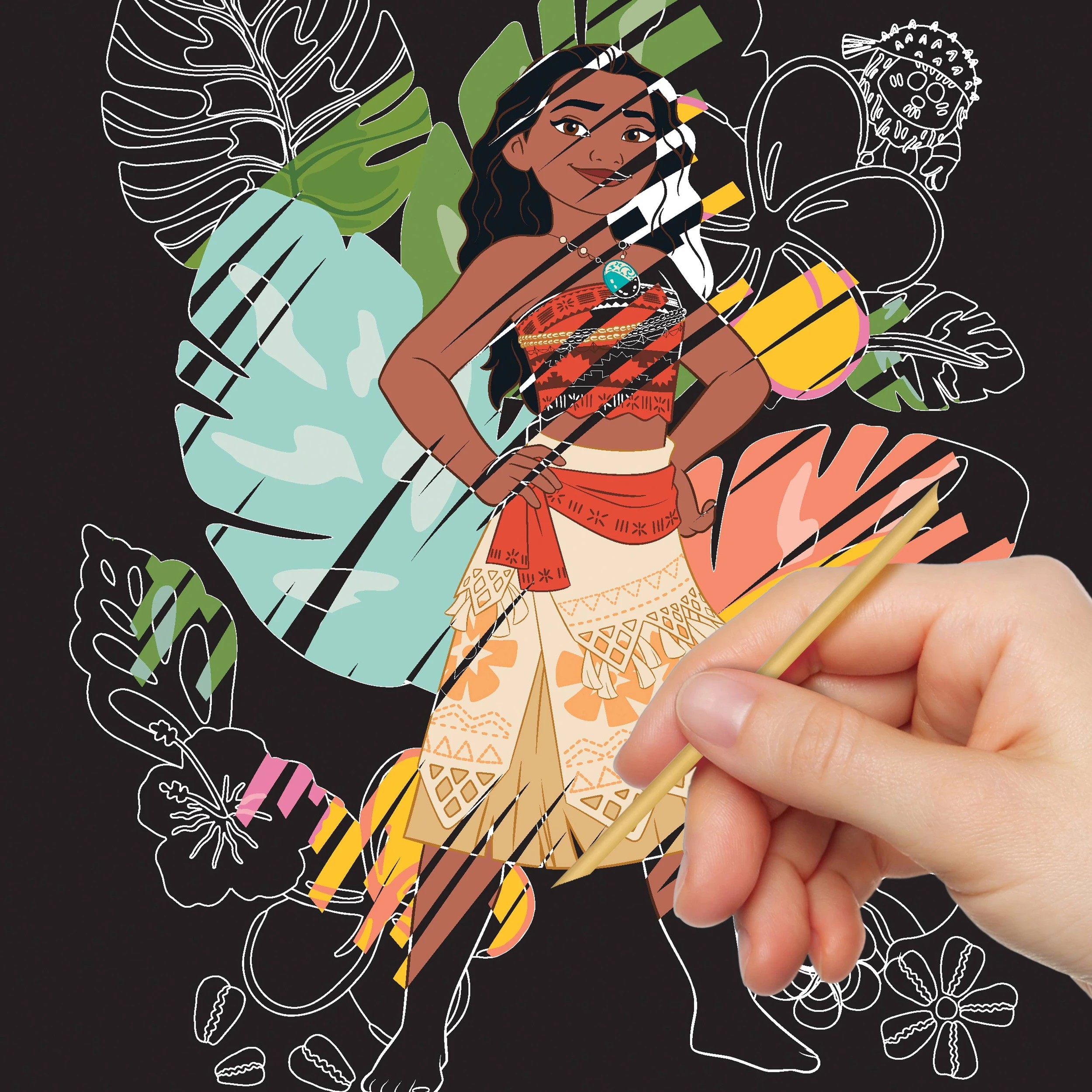 5 Scratch Surprise: Disney Moana - Book, 5 of 5