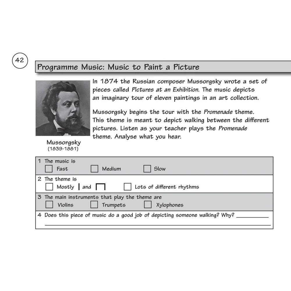 4 My Mini Music Book 3, 4 of 5
