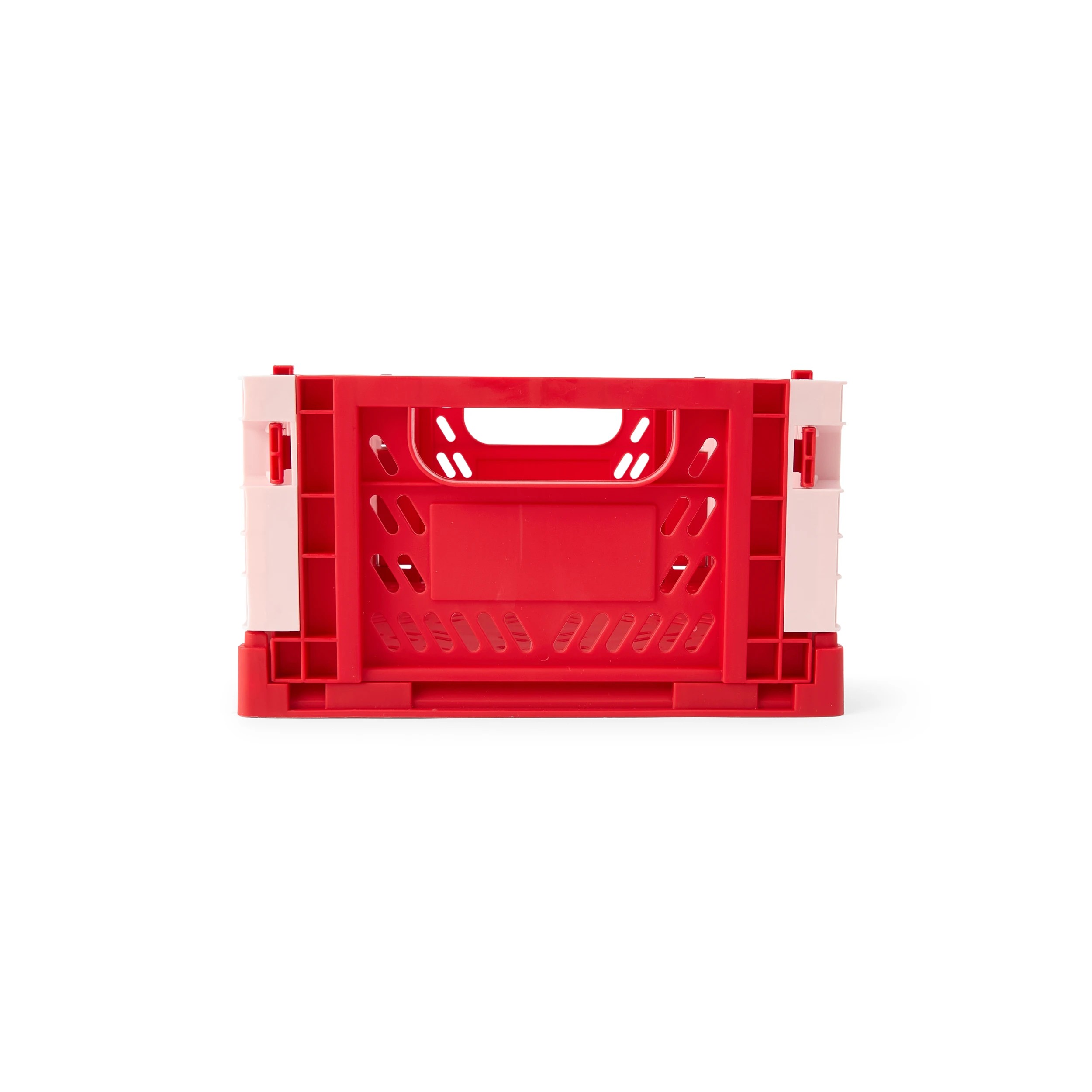 5 5L Collapsible Crate - Small, Red, 5 of 8