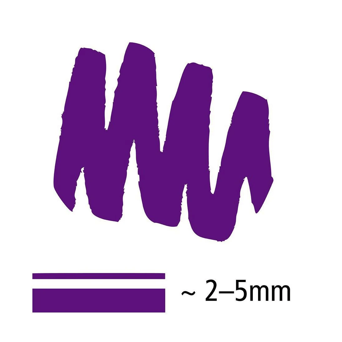 3 Staedtler Lumocolor Whiteboard Marker Chisel Violet, 3 of 3