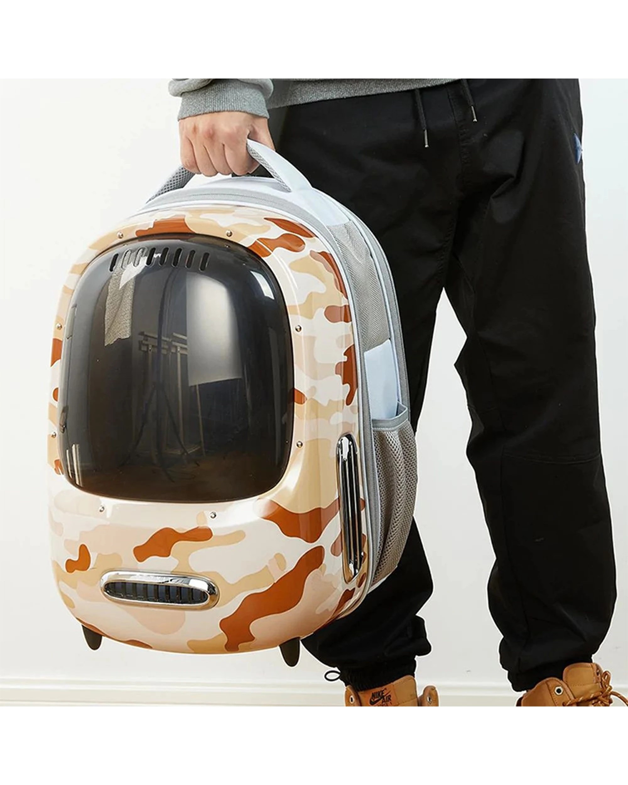 2 Petkit Breezy 2 Smart Cat Backpack Bag Intelligent Ventilation Large Window - Multi, 2 of 3