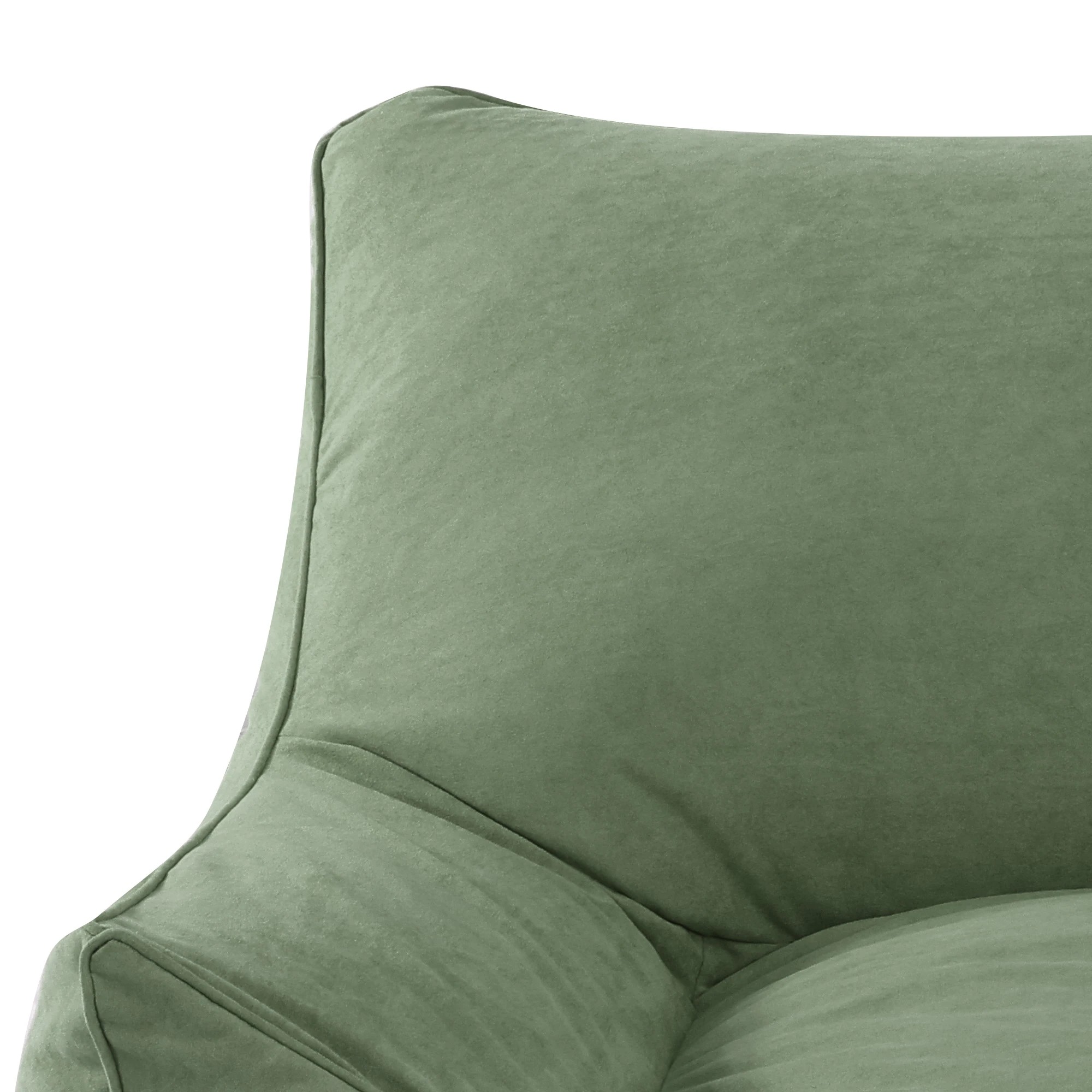 5 Marlow Bean Bag Chair Cover Suede Indoor Home Game Lounger Seat Lazy Sofa - Green, 5 of 8