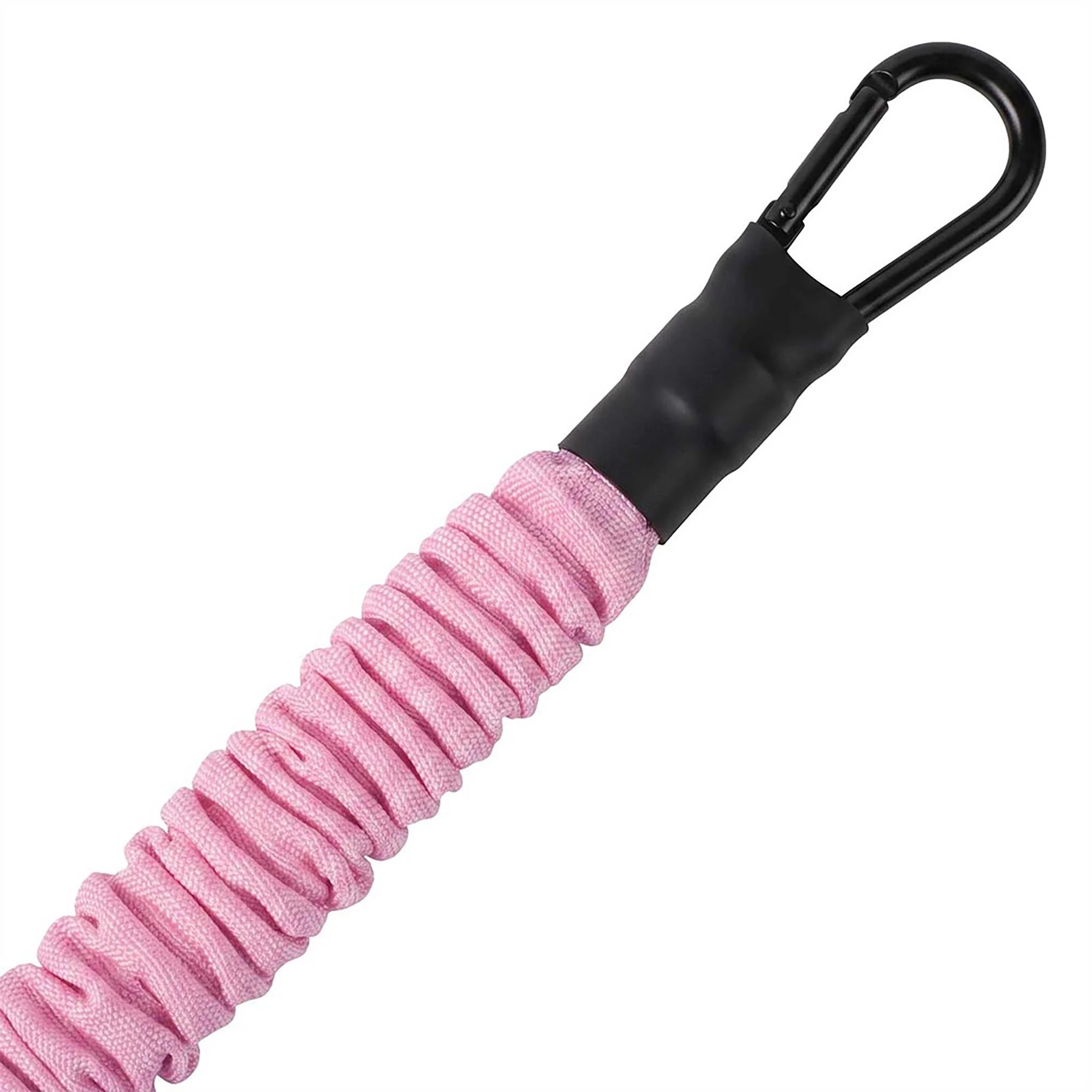 5 Centra Resistance Bands Set Foot Pedal 3 Tube Adjustable for Home Workout Pink, 5 of 8