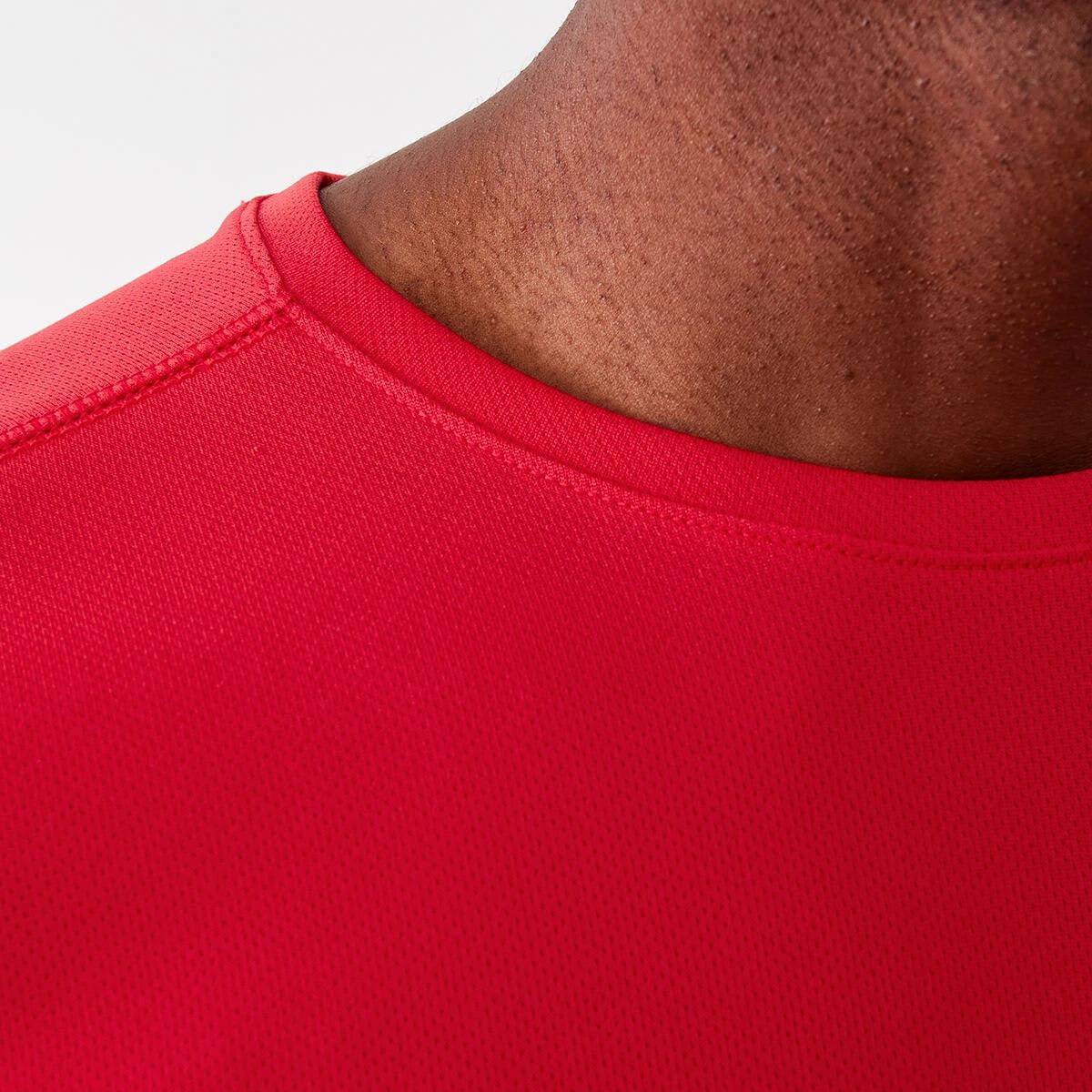 5 Active Mesh T-shirt Neon Red, 5 of 6