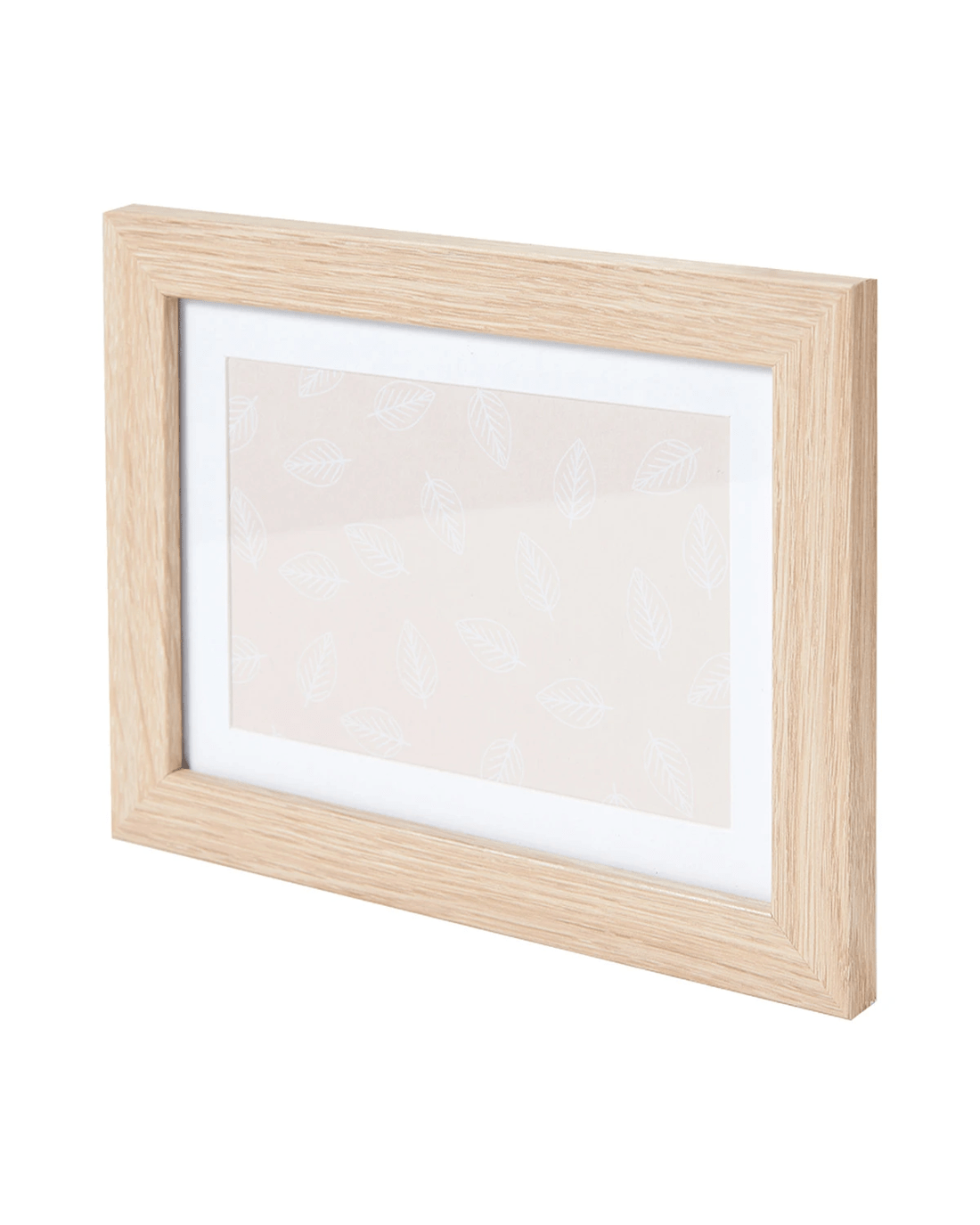 8 8 Piece Wall Photo Frame Set - Oak, 8 of 10