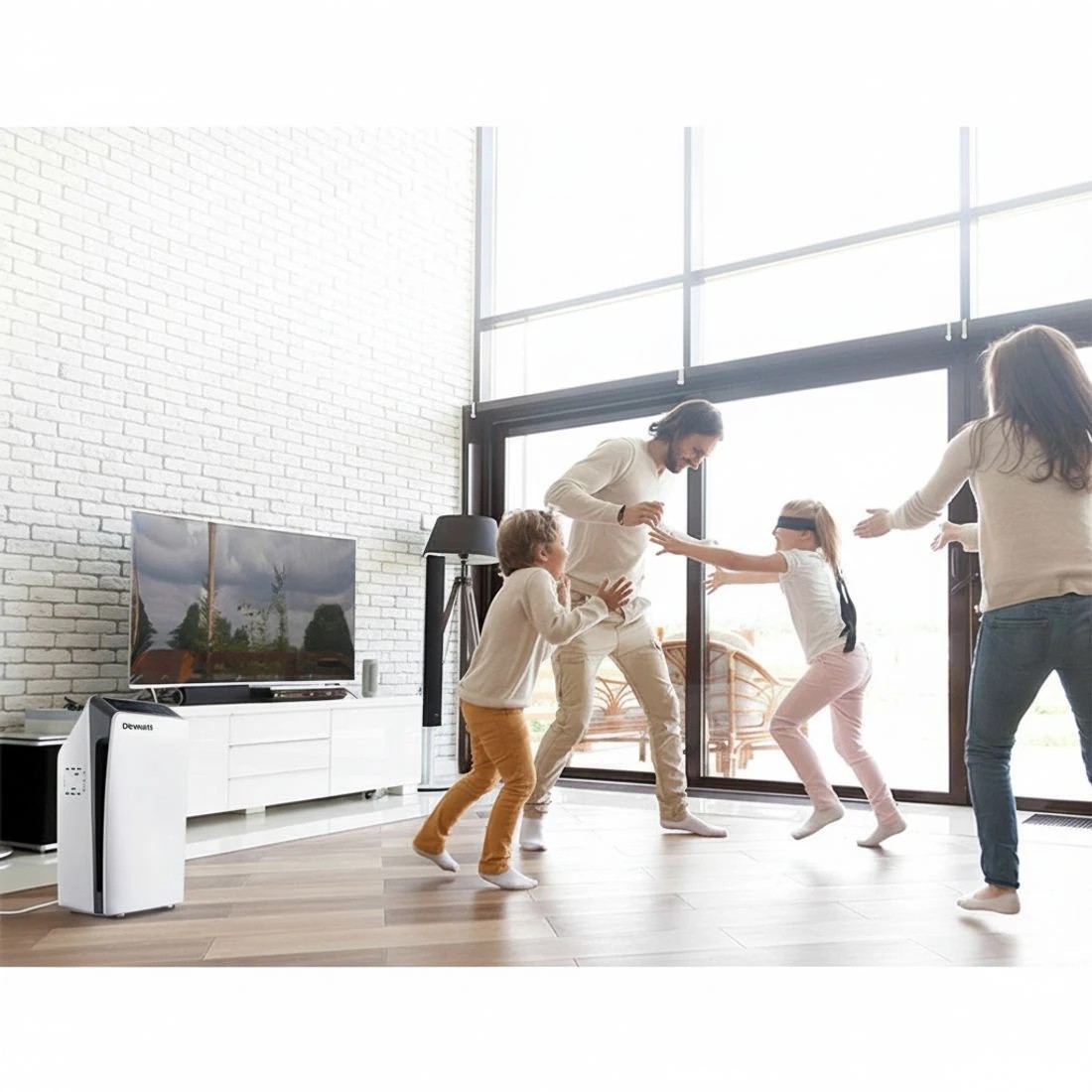 4 Devanti Air Purifier 4 Stage HEPA w/Replacement Filter - Multi, 4 of 4