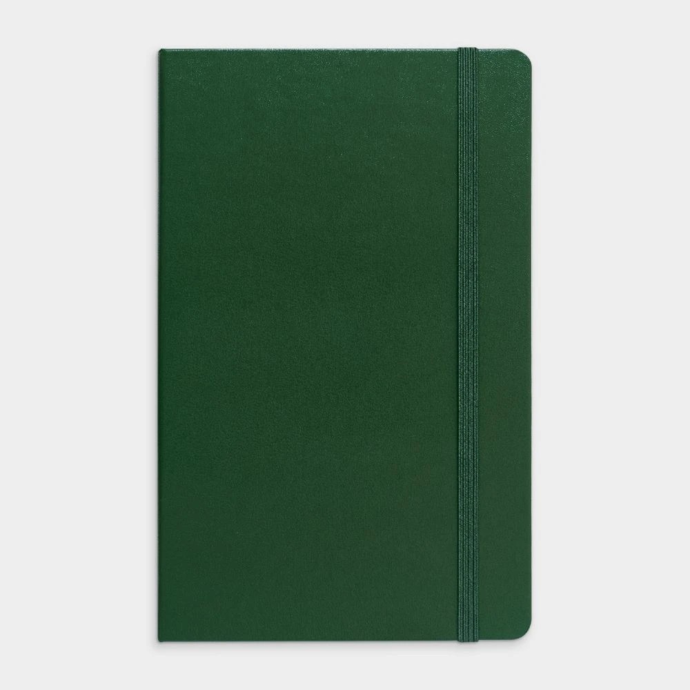 2 Moleskine Classic Hardcover Ruled 240pg Notebook Myrtle Green, 2 of 4