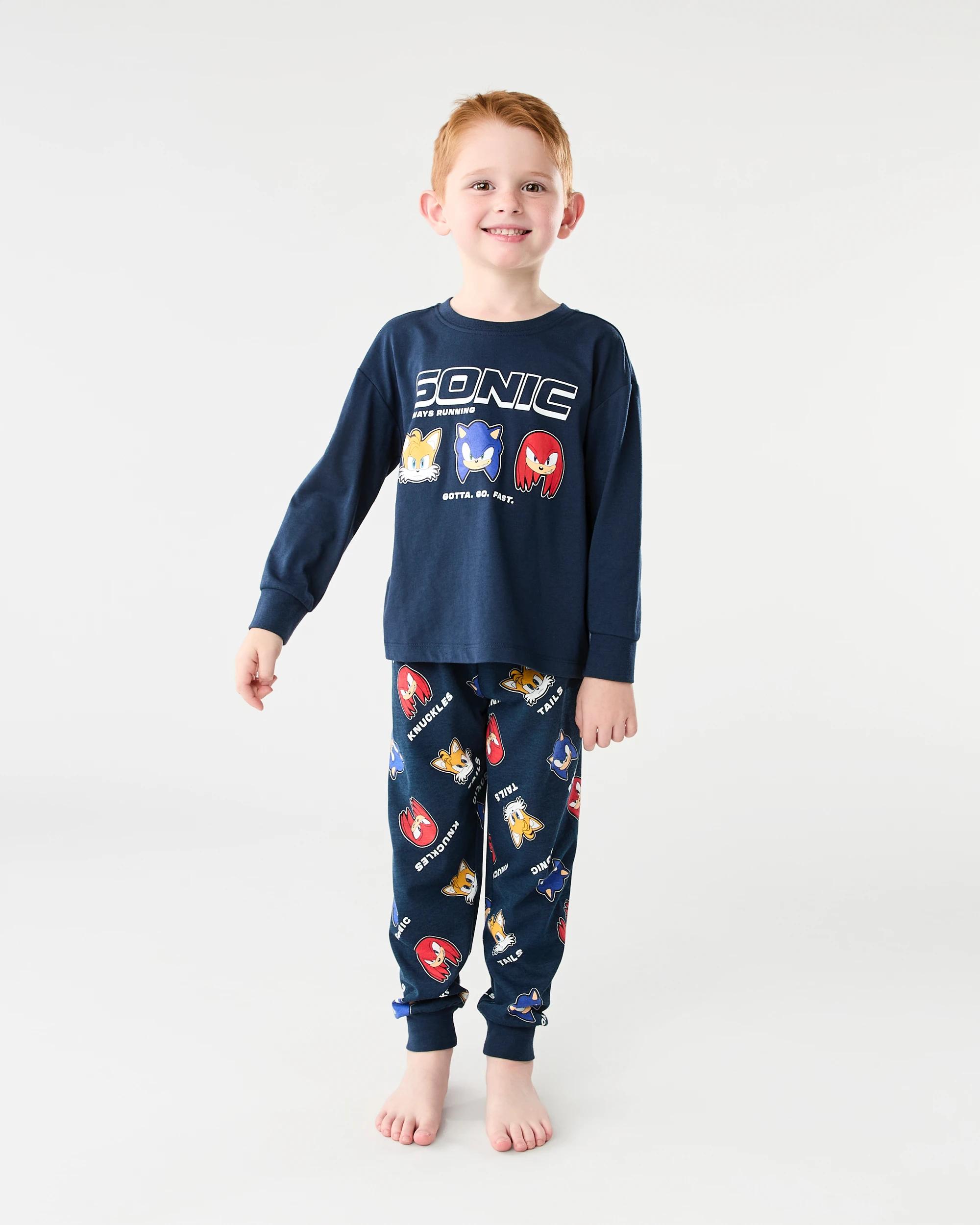 1 Sonic the Hedgehog License Pyjama Set Sonic, 1 of 9