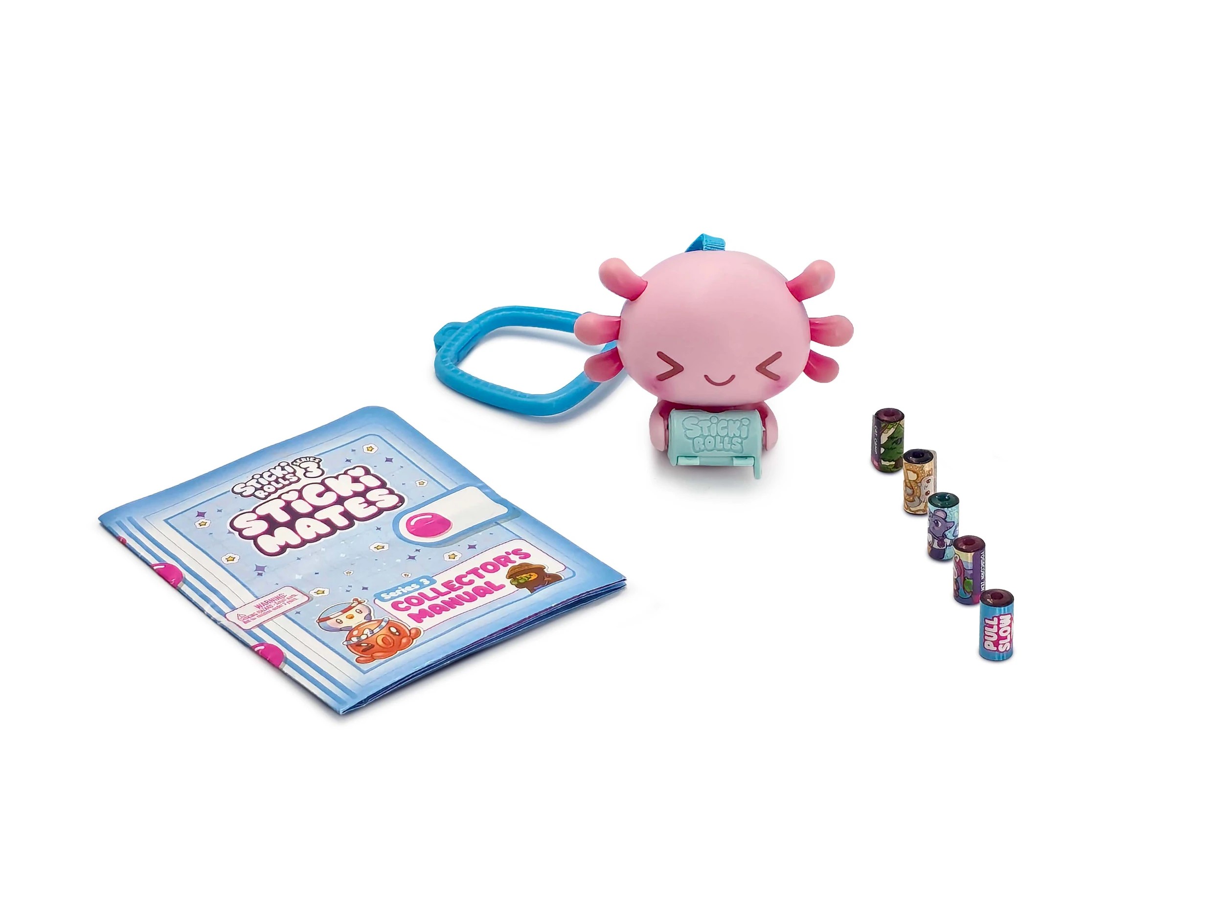 9 Sticki Rolls Sticki Mates Sticker Clip Series 3 - Assorted, 9 of 10