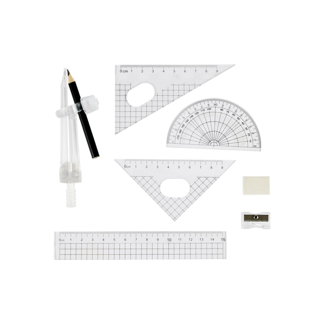 2 Maths Set with Pencil Case, 2 of 3