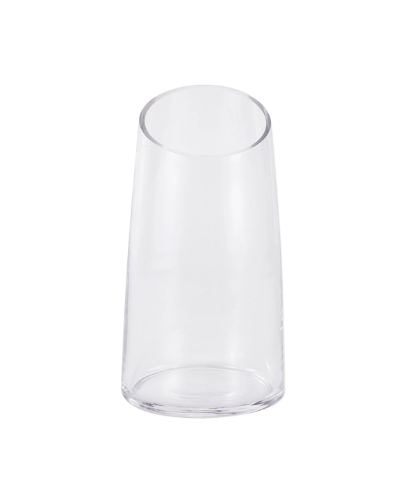 Bevelled Glass Vase