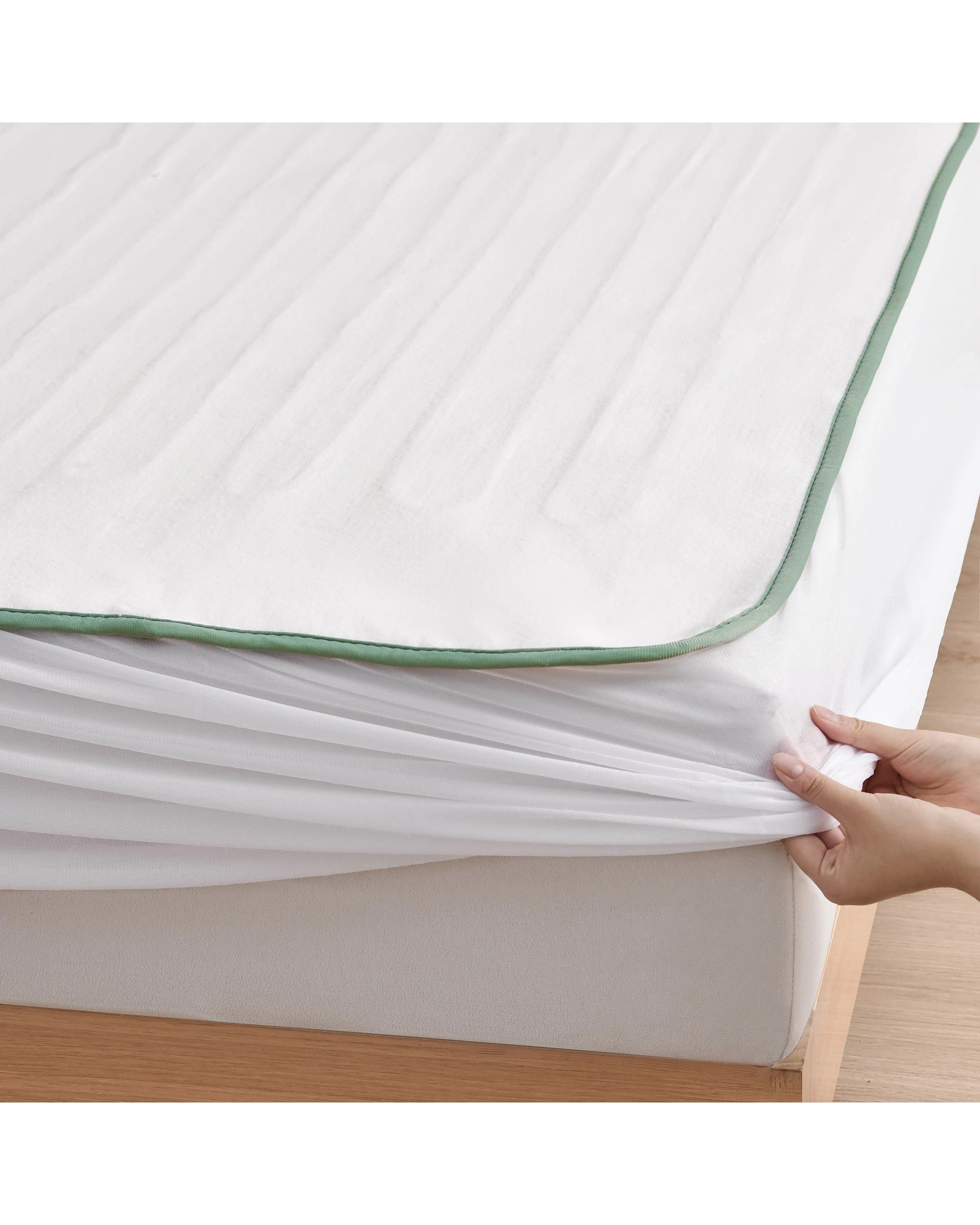 4 Dreamaker Classic Allergy Sensitive Antimicrobial Electric Blanket - Double Bed - White, 4 of 7