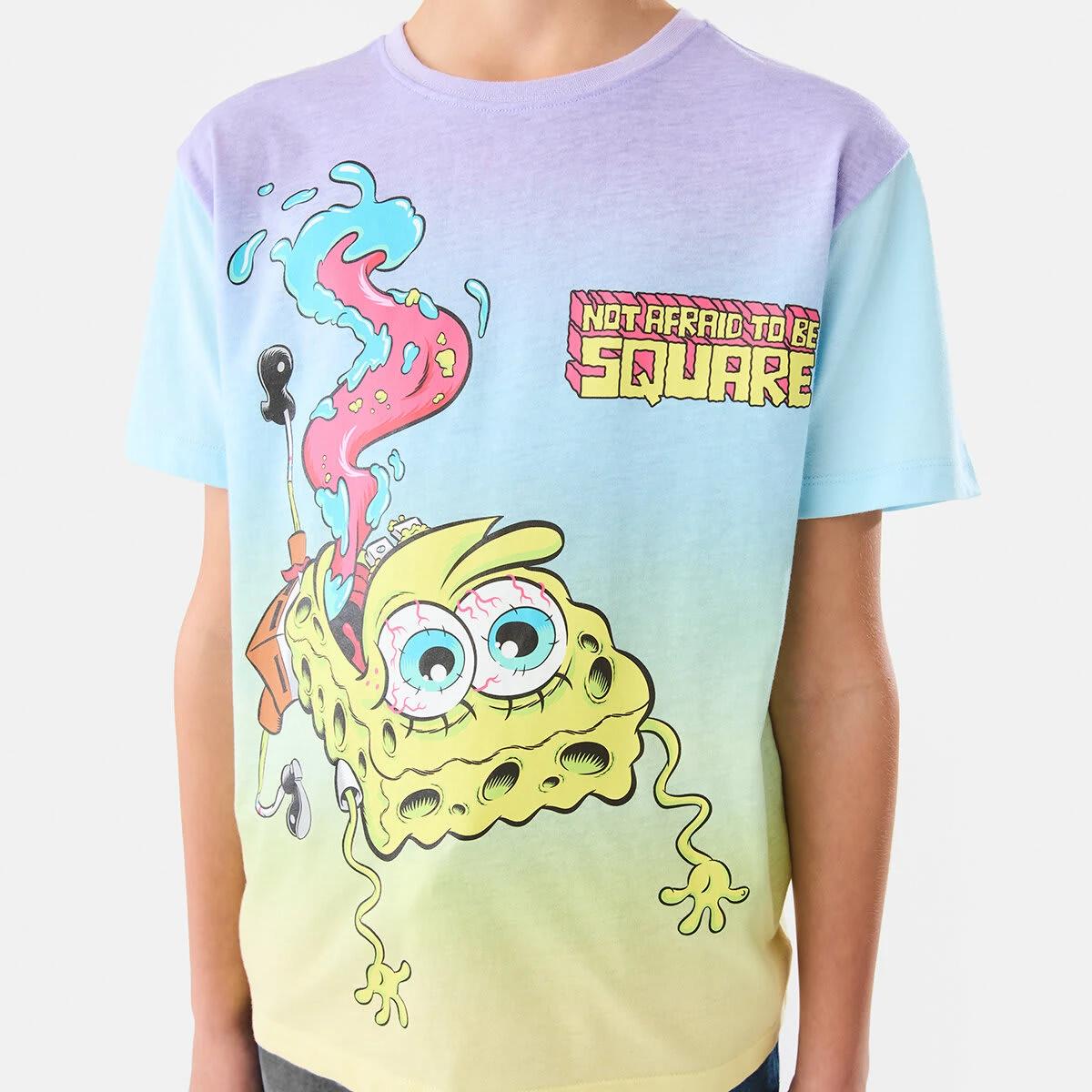 4 Short Sleeve SpongeBob SquarePants License T-shirt Spongebob, 4 of 8