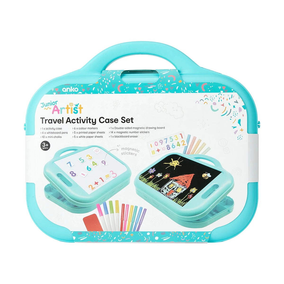 1 47 Piece Travel Activity Case Set, 1 of 11