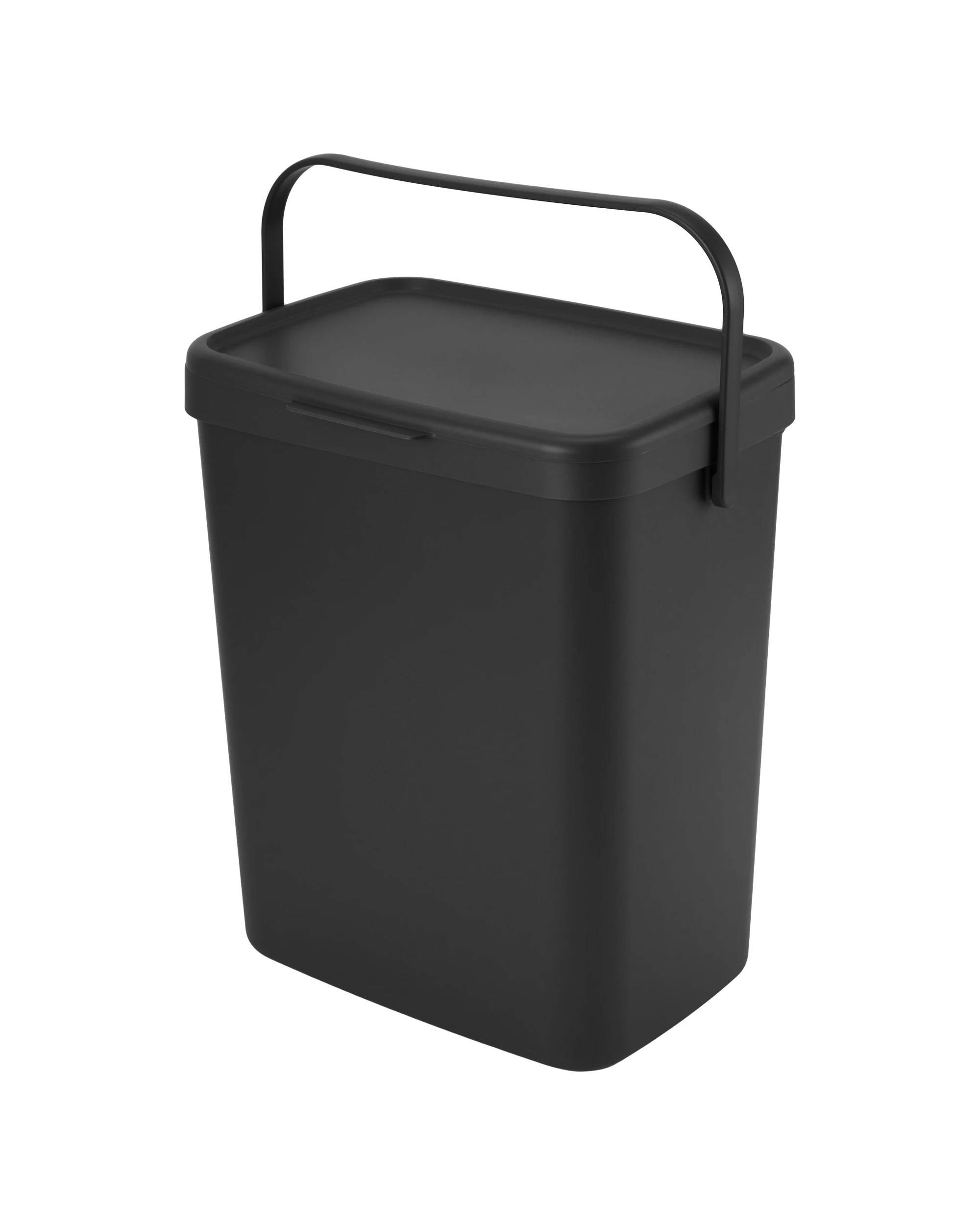 1 15L Flip Top Bin - Grey, 1 of 7