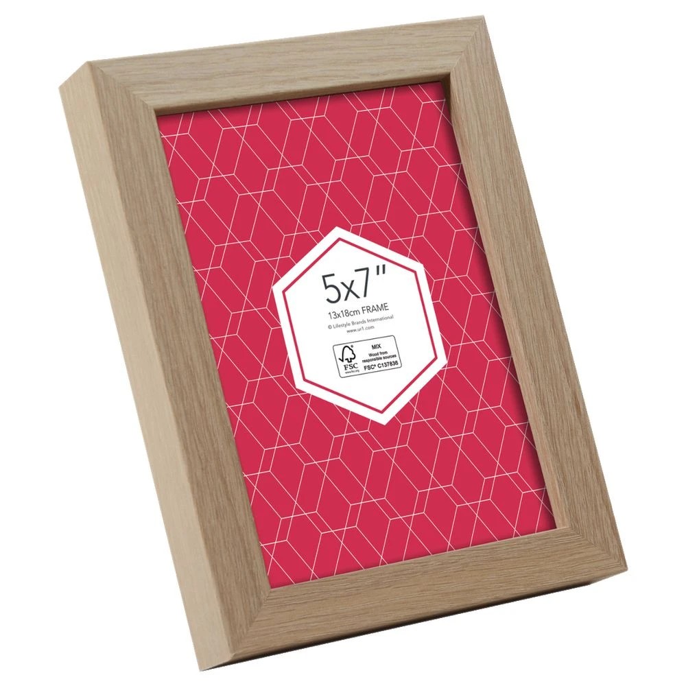 5 Promenade 5x7" Frame Oak, 5 of 5