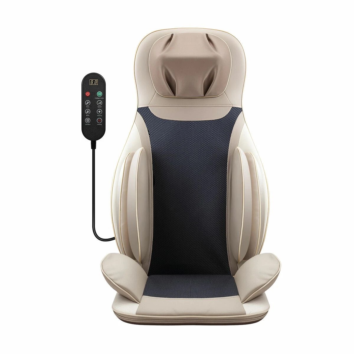 3 HOMASA Full Body Massage Cushion Chair Electric Shiatsu Back Neck Massaging Seat Pad Kneading Rolling Vibration Heated, 3 of 3