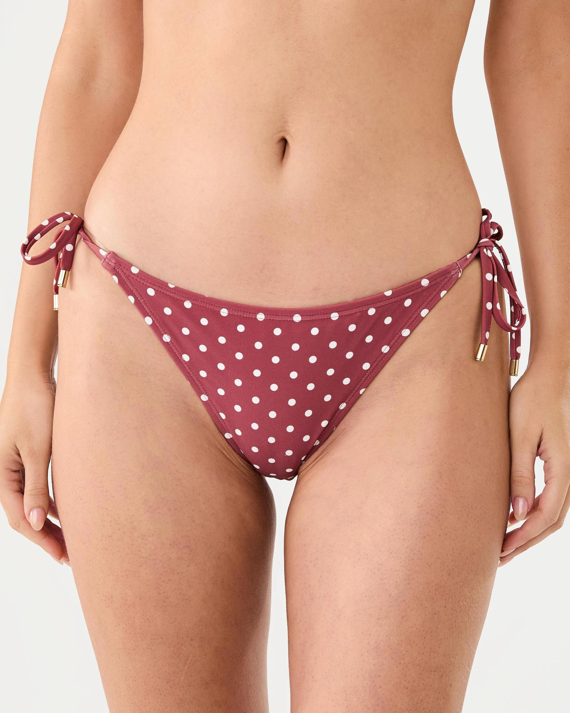 1 Printed String Bikini Briefs Marspot, 1 of 5