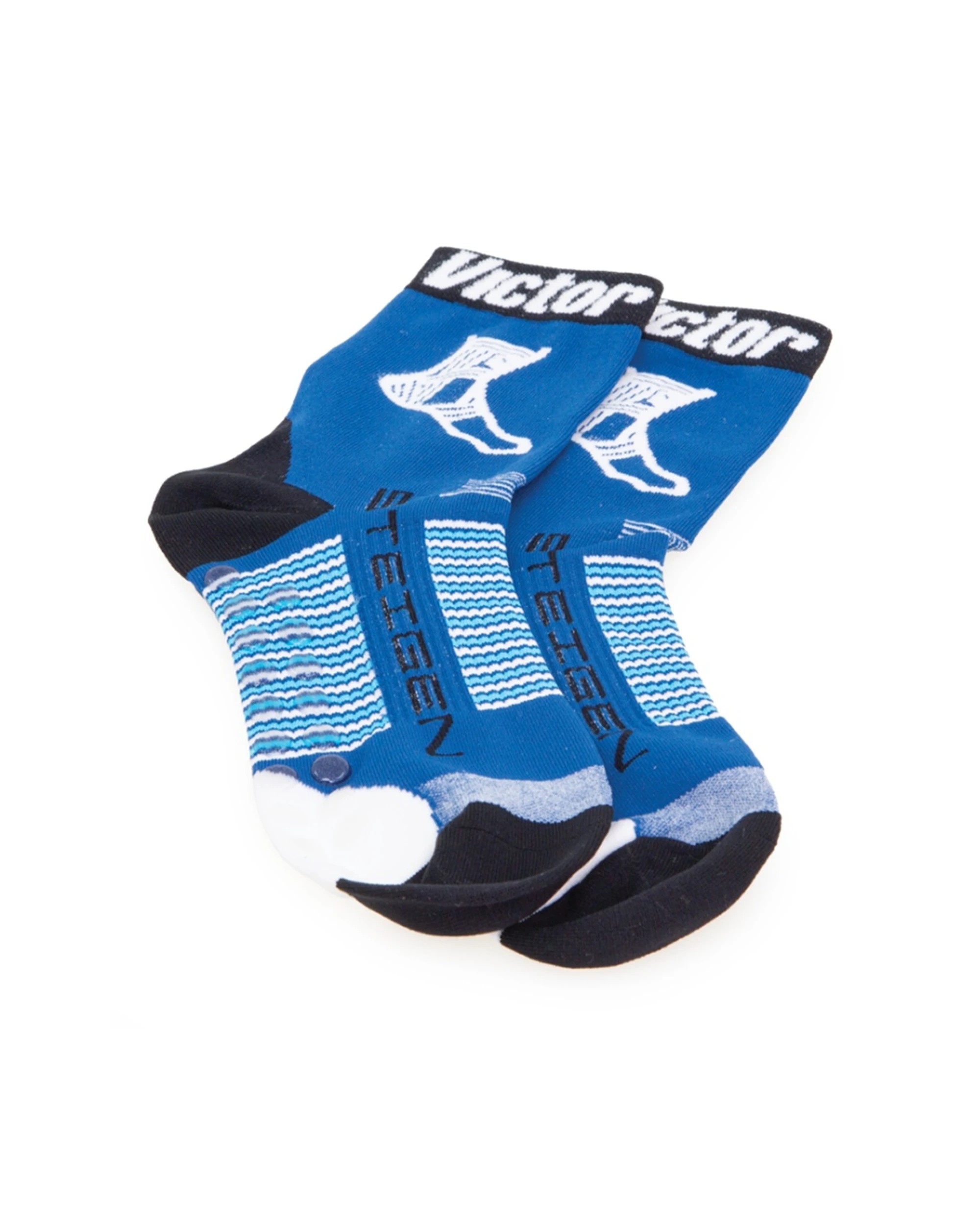 1 Victor Sports Super Thin Socks Nylon Pilates Non-Slip - Multi, 1 of 7