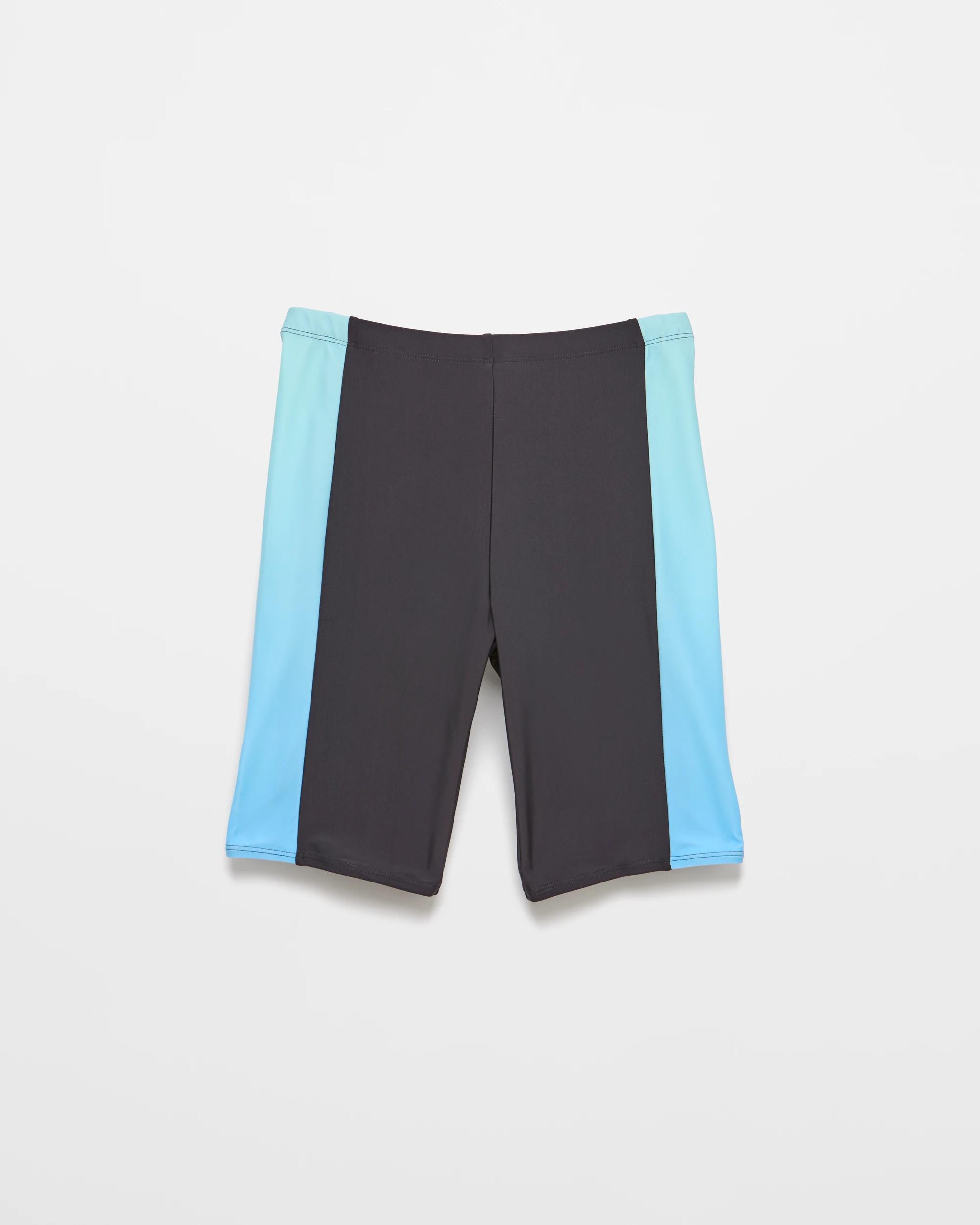 1 Target Boys Swim Splice Jammer TEAL, 1 of 2