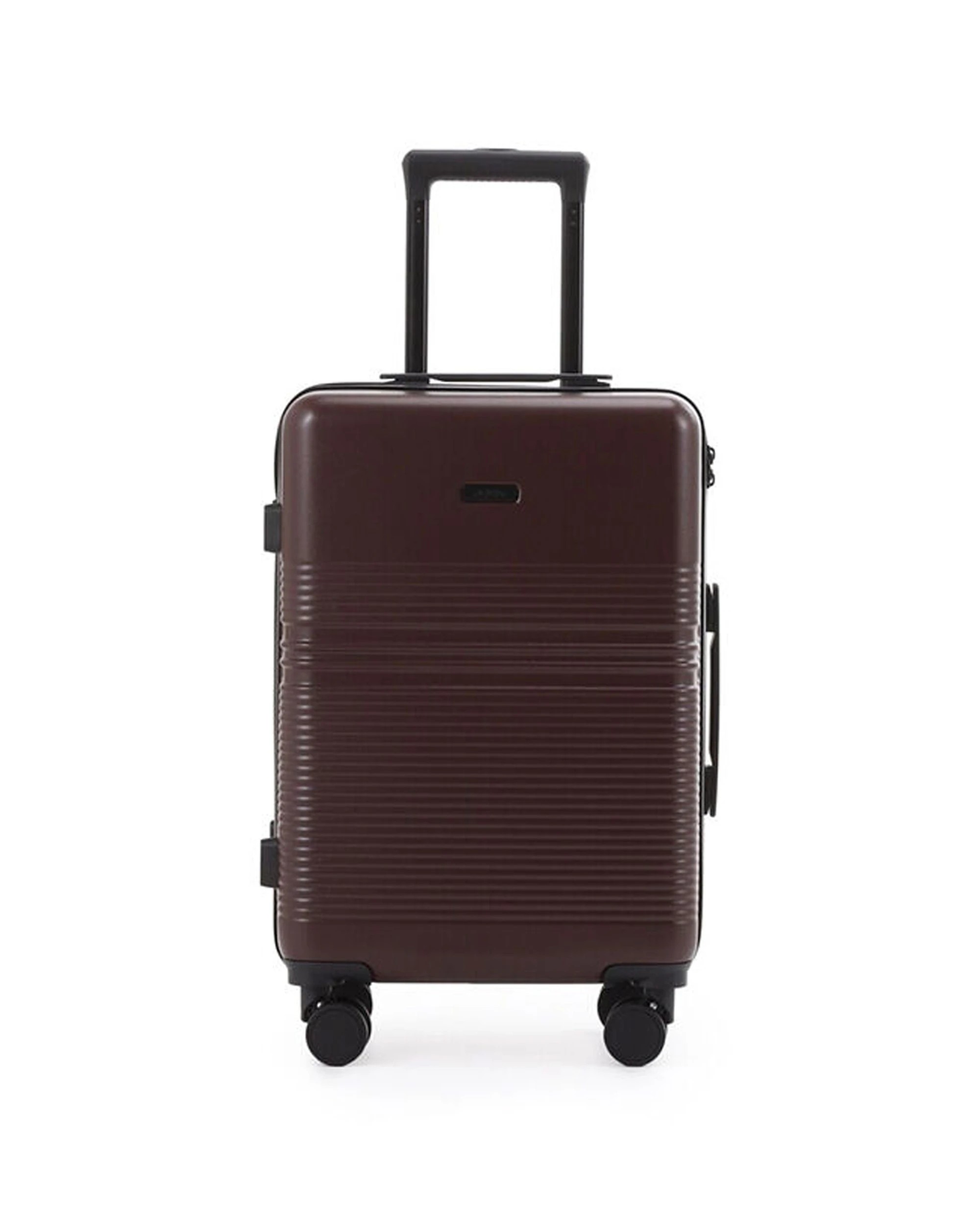 1 Paklite Elements Small Travel Luggage Suitcase Lightweight 56.5x38cm - Burgundy, 1 of 8
