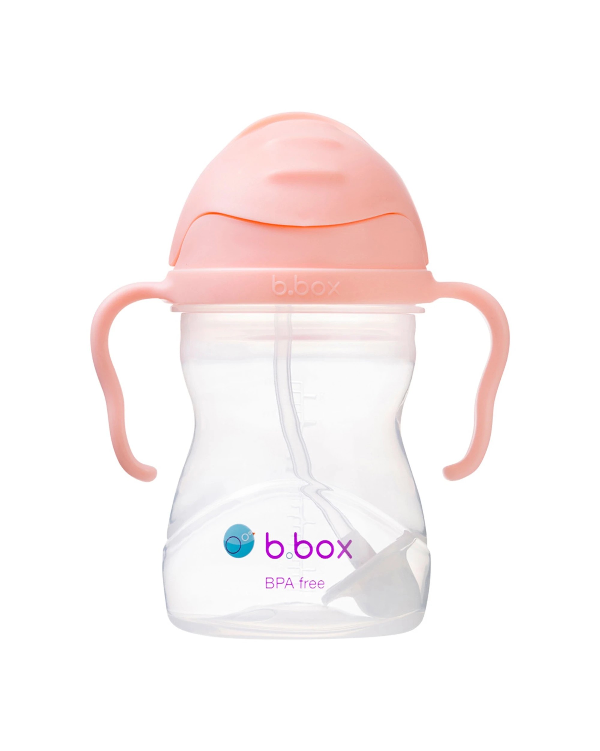 1 B.Box Children Sippy Cup V2 Silicone Spout Spill Proof Tutti Frutti 240ml - Pink, 1 of 8