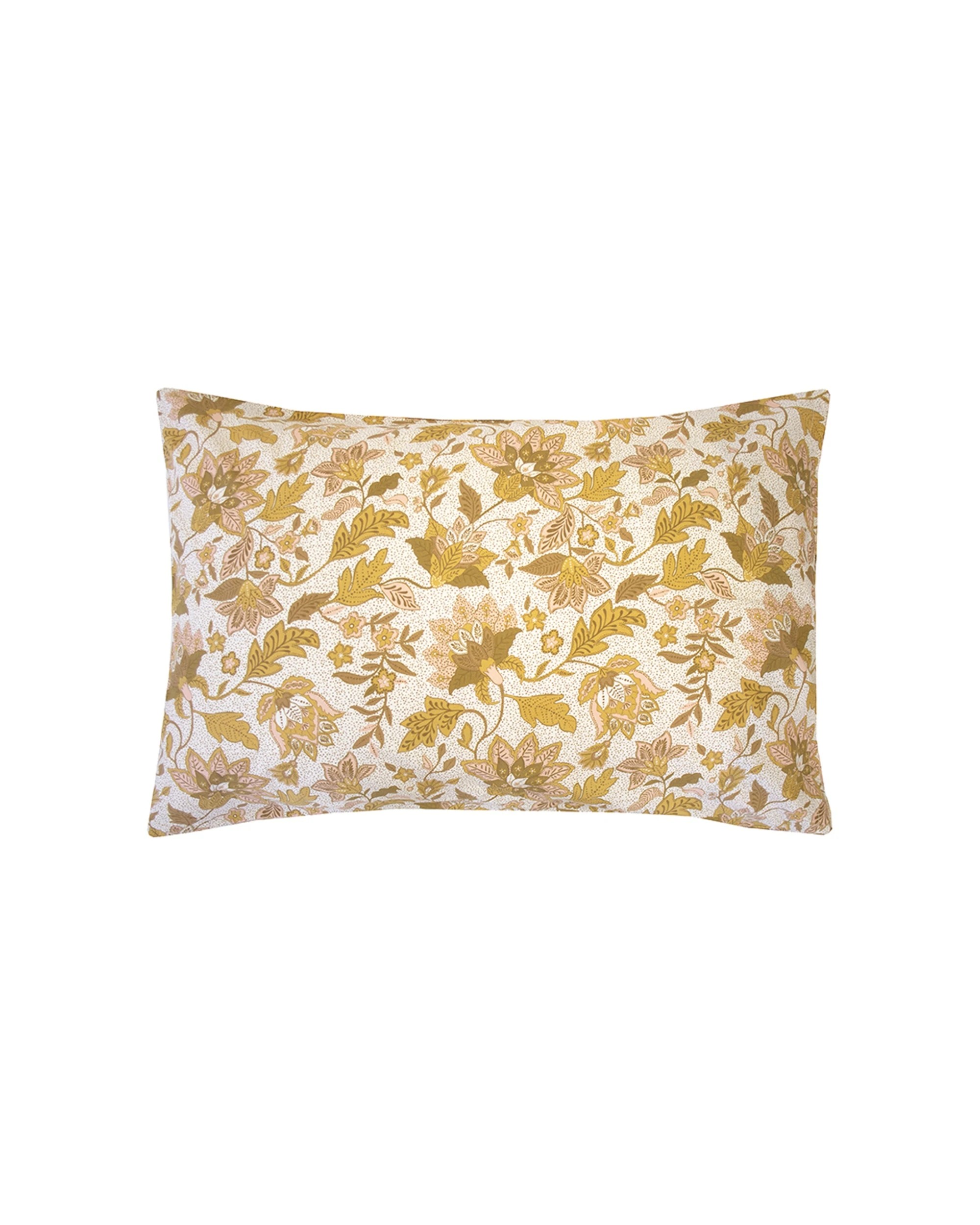4 Bambury Melati Quilt Cover Set Cotton Enzyme Washed Reversible Floral - King Bed - Pattern, 4 of 5